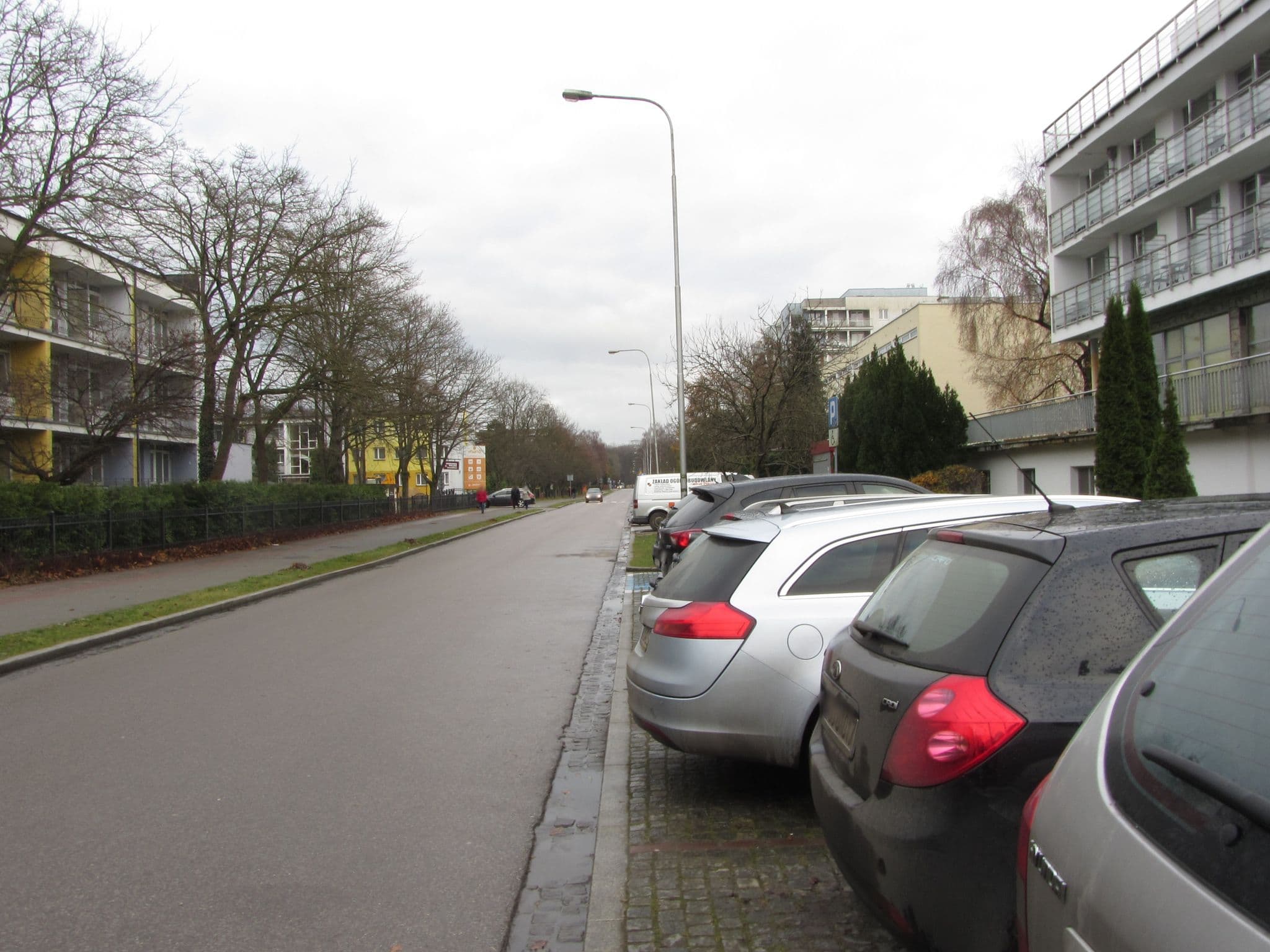 Street view near Sanatorium Uzdrowiskowe Koral, Kołobrzeg — © GITNE (CC BY-SA · Mapillary)