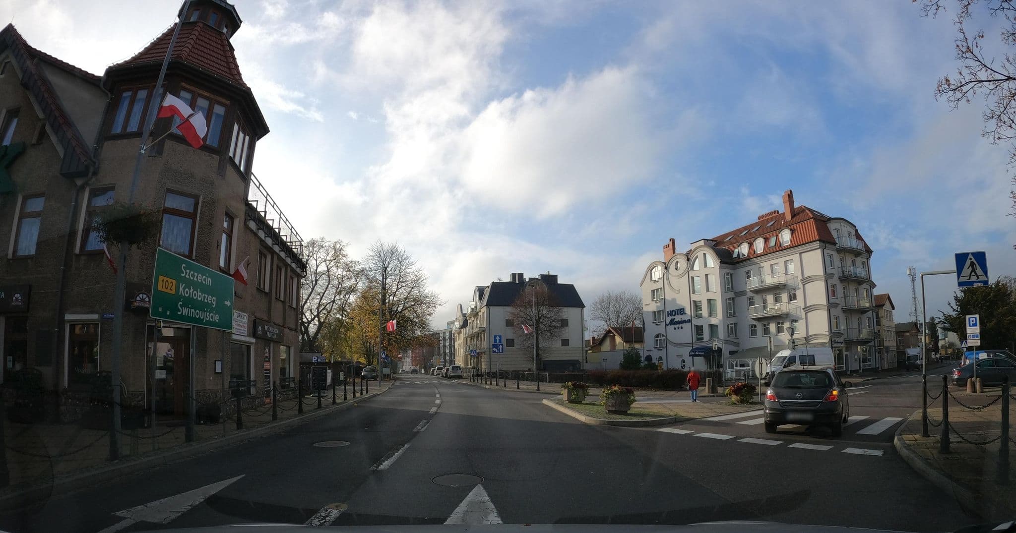 Street view near Kwatery Prywatne Jagodziński Ryszard, Międzyzdroje — © masterofnoroad (CC BY-SA · Mapillary)