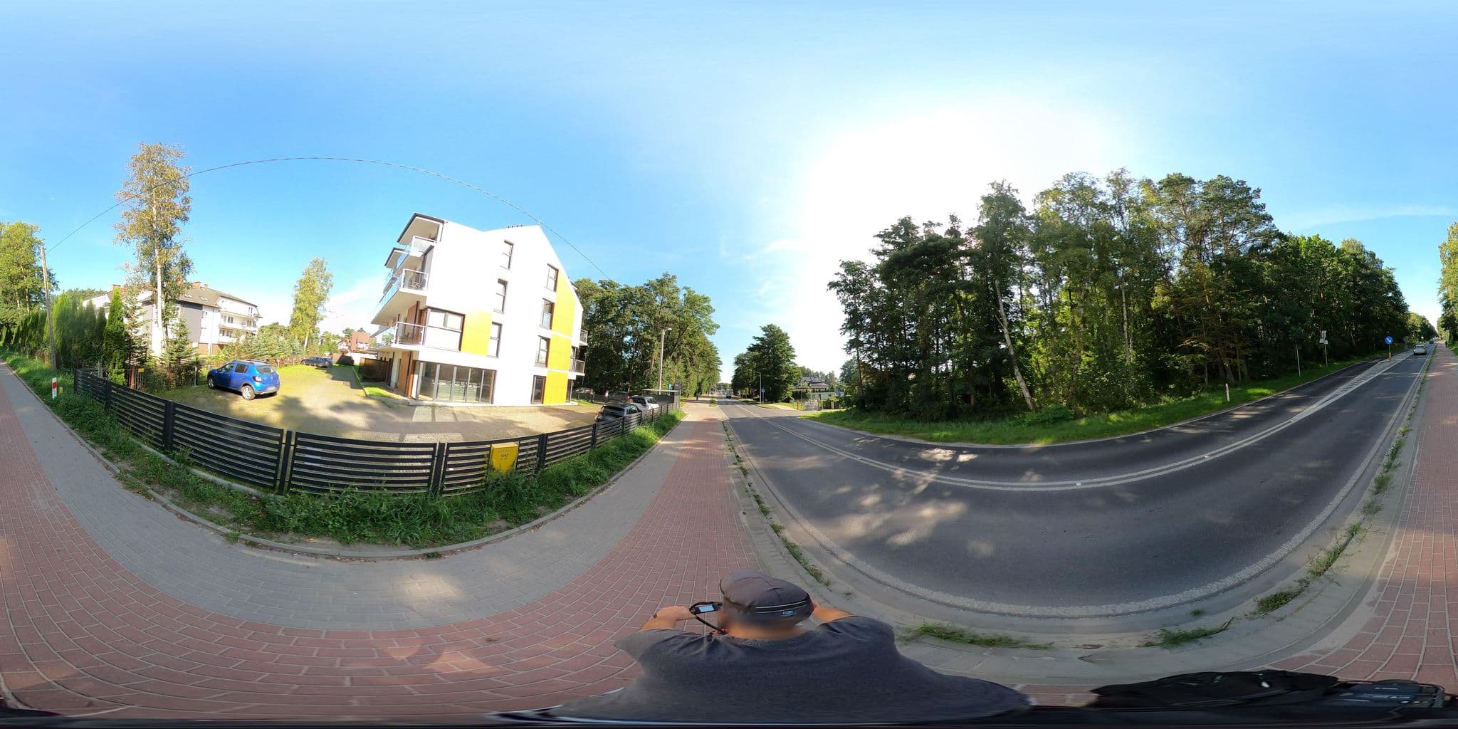 Street view near Morski Ośrodek Wypoczynkowy. Nowaczyk Piotr Dziwnów, Dziwnów — © tomlo1980 (CC BY-SA · Mapillary)