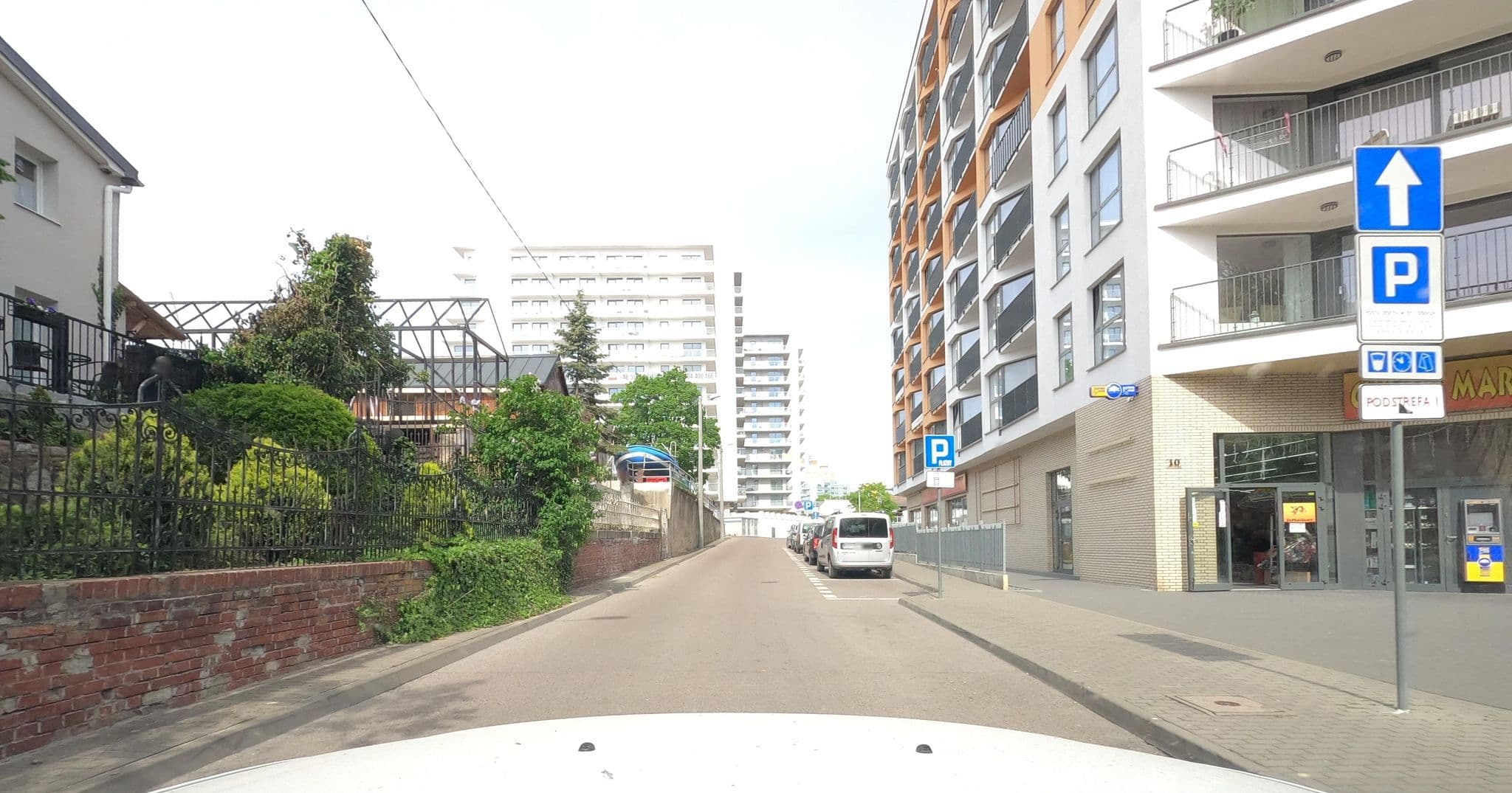 Street view near Baltic Home Horyzont, Międzyzdroje — © masterofnoroad (CC BY-SA · Mapillary)
