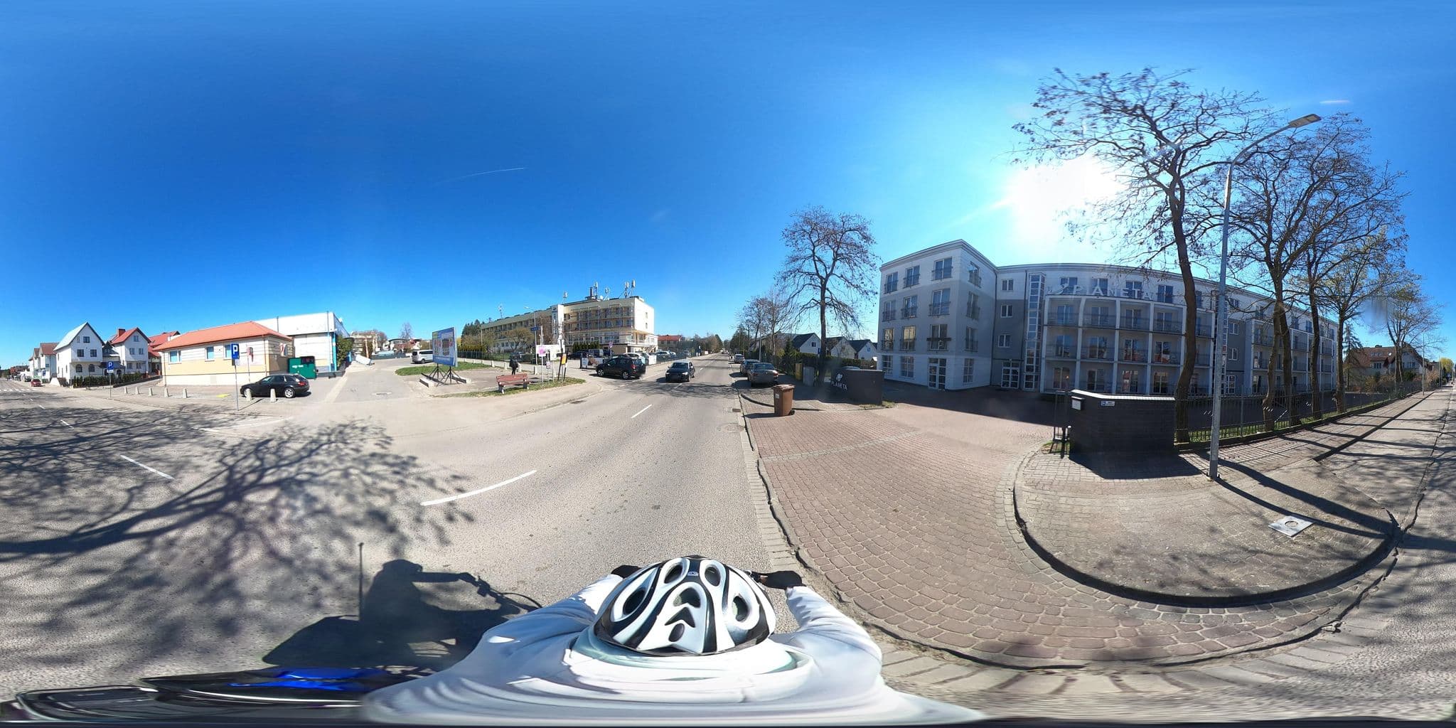 Street view near Przemysław Tabaczyński Pokoje Gościnne Basia, Ustronie Morskie — © Ameba (CC BY-SA · Mapillary)