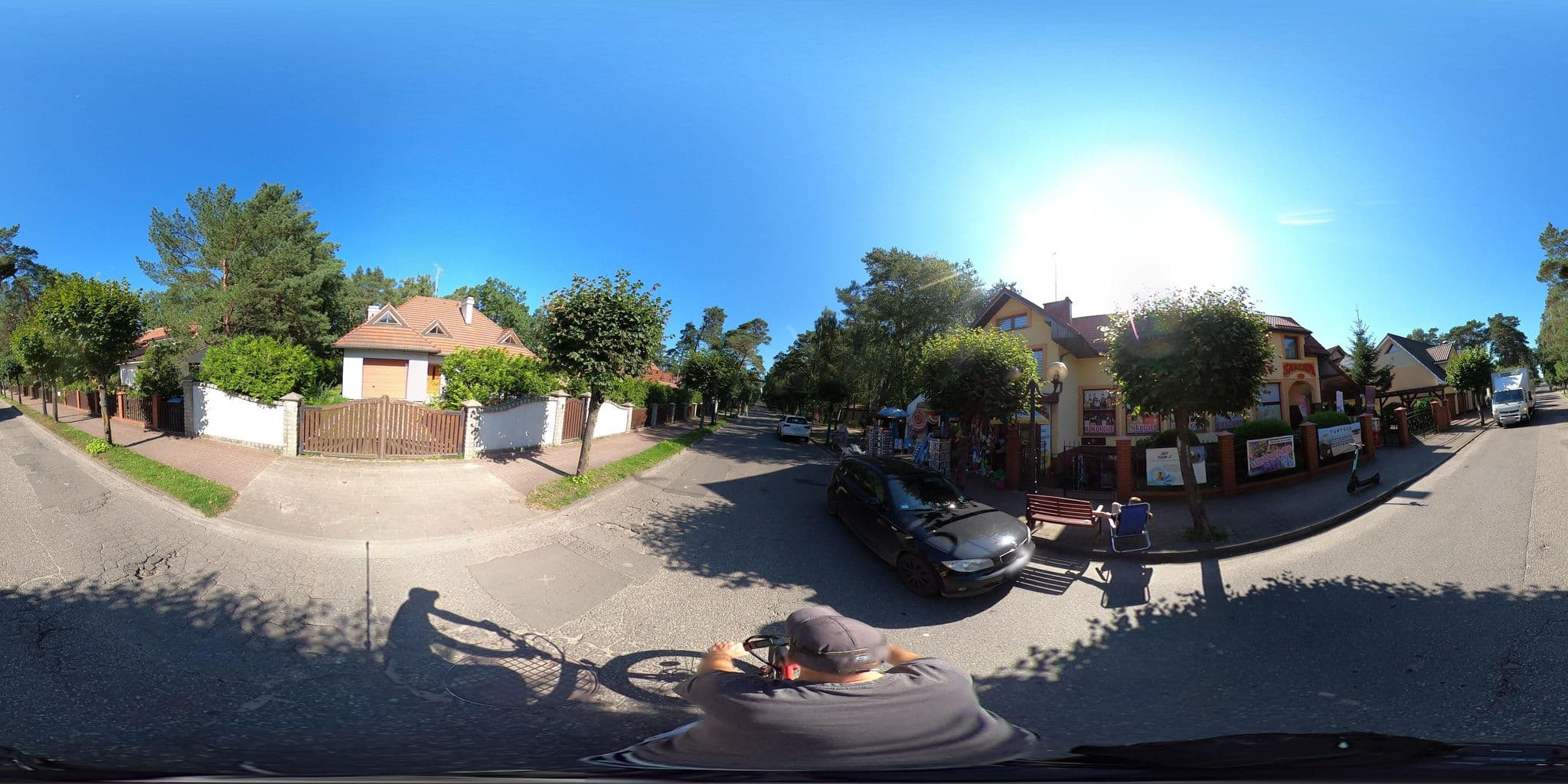 Street view near "Pensjonat Paula" Barbara Warzych, Pobierowo — © tomlo1980 (CC BY-SA · Mapillary)