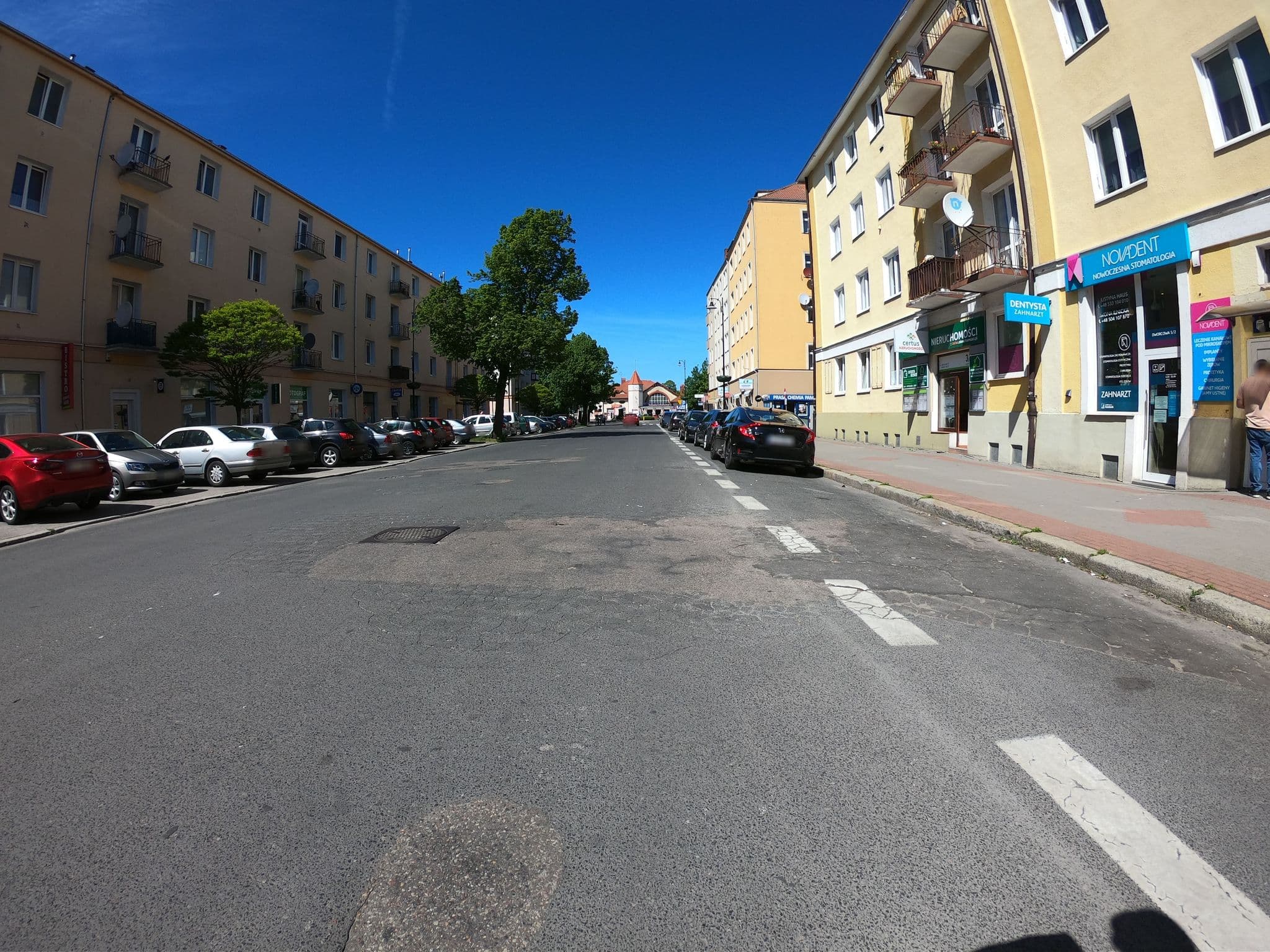 Street view near Bogusz, Kołobrzeg — © masterofnoroad (CC BY-SA · Mapillary)