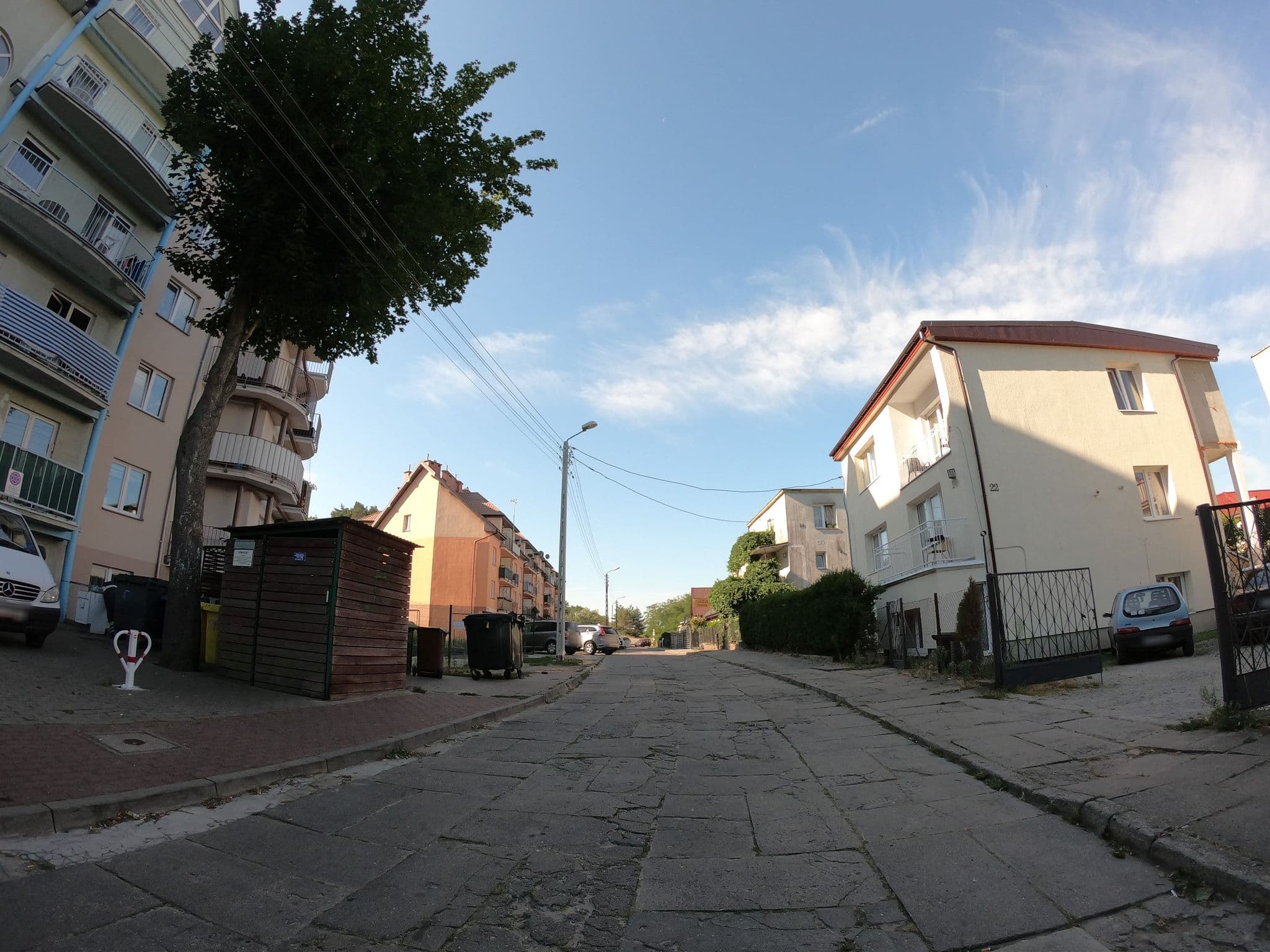 Street view near Janina Andruszkiewicz Willa Nina, Międzyzdroje — © masterofnoroad (CC BY-SA · Mapillary)