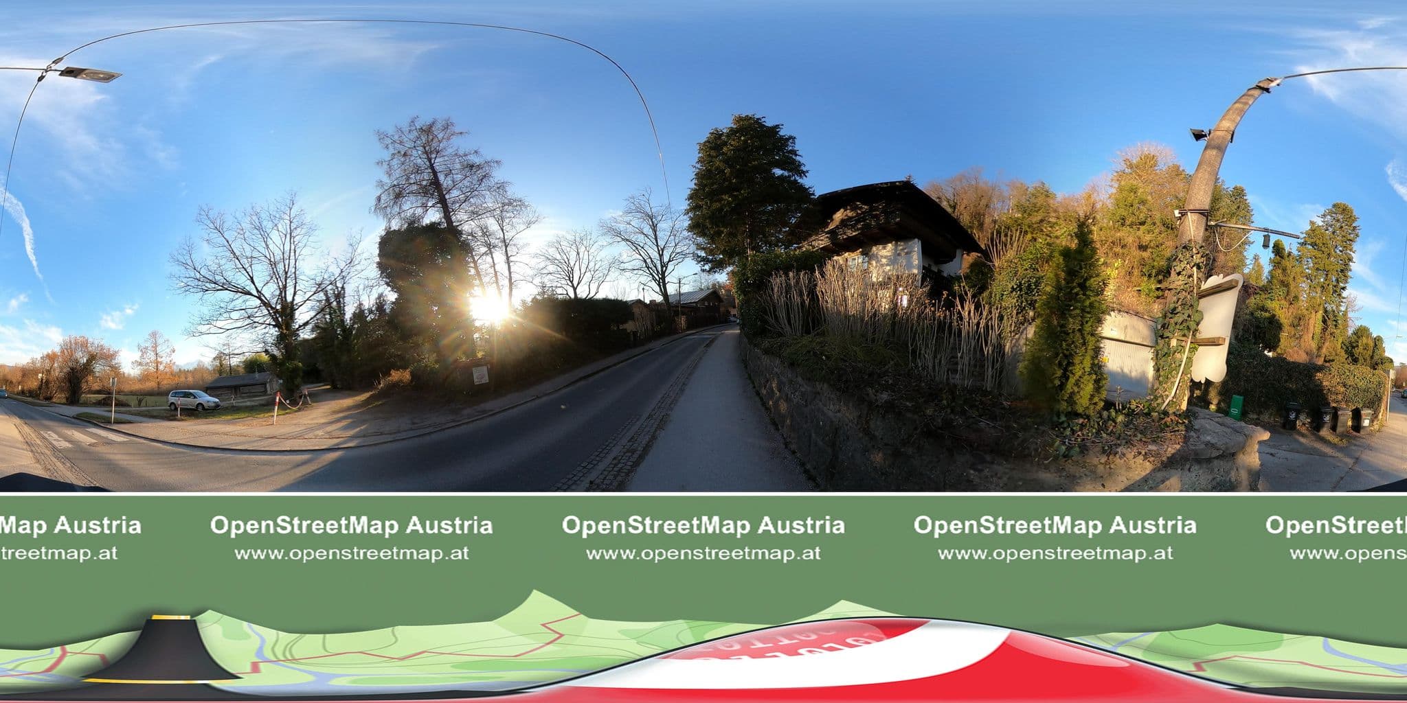 Street view near Ferienwohnungen Kasererbraeu, Salzburg — © OidaHeast (CC BY-SA · Mapillary)