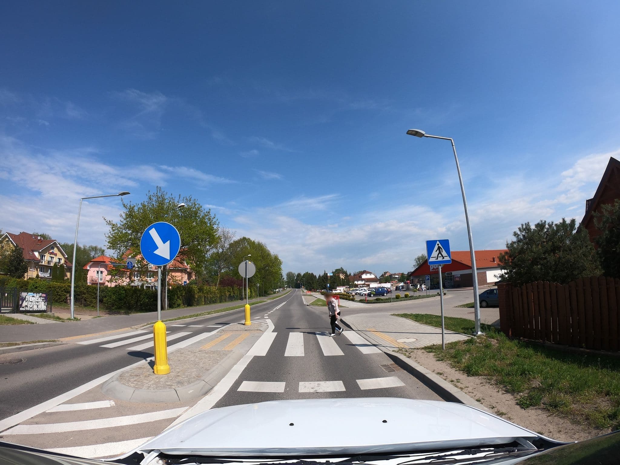 Street view near Komfortowe domki letniskowe Bursztynek, Pobierowo — © masterofnoroad (CC BY-SA · Mapillary)