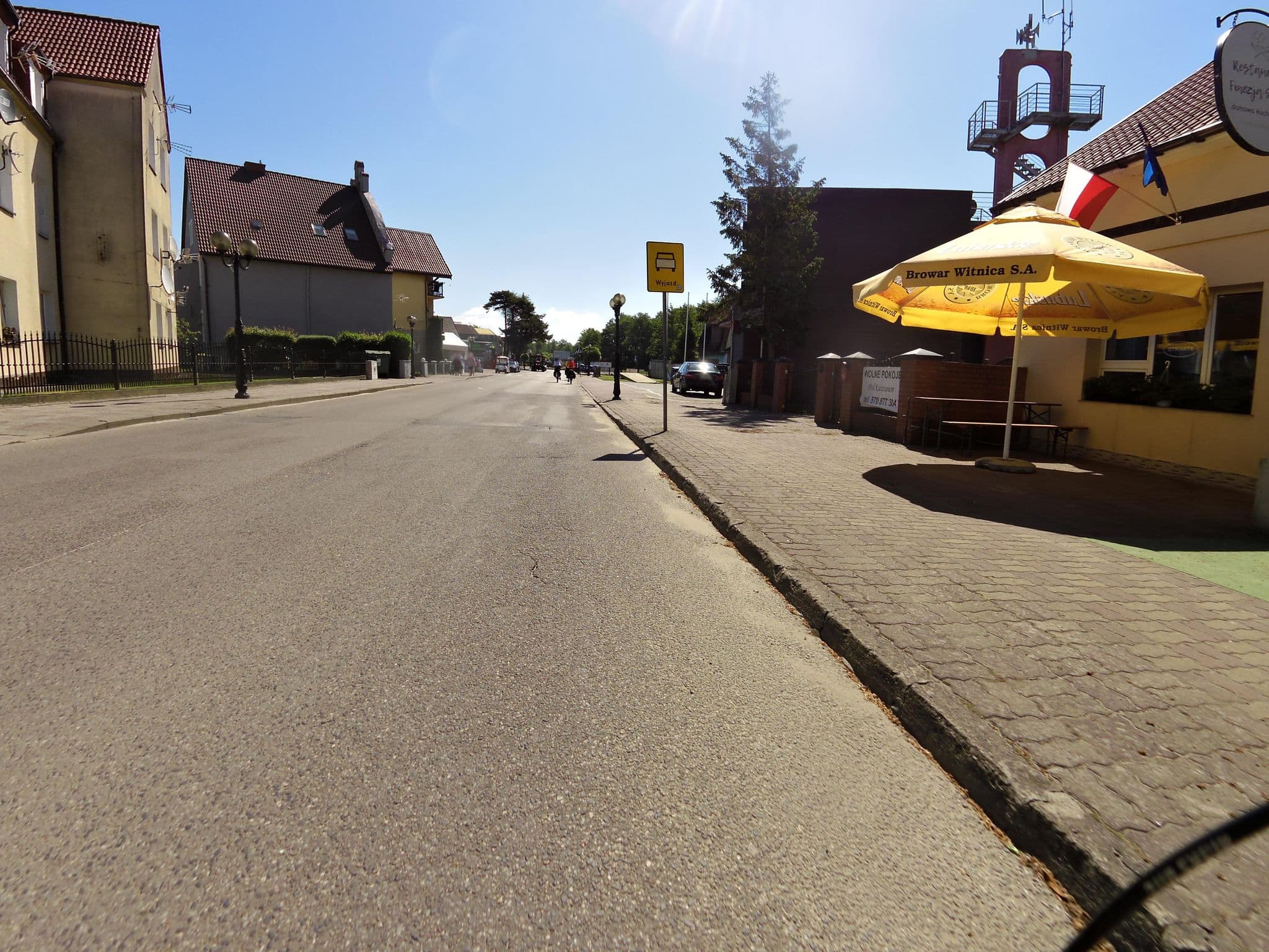 Street view near "Muszelka" Usługi Gastronomiczne - Bar Irena Sito, Cerkwica — © masterofnoroad (CC BY-SA · Mapillary)