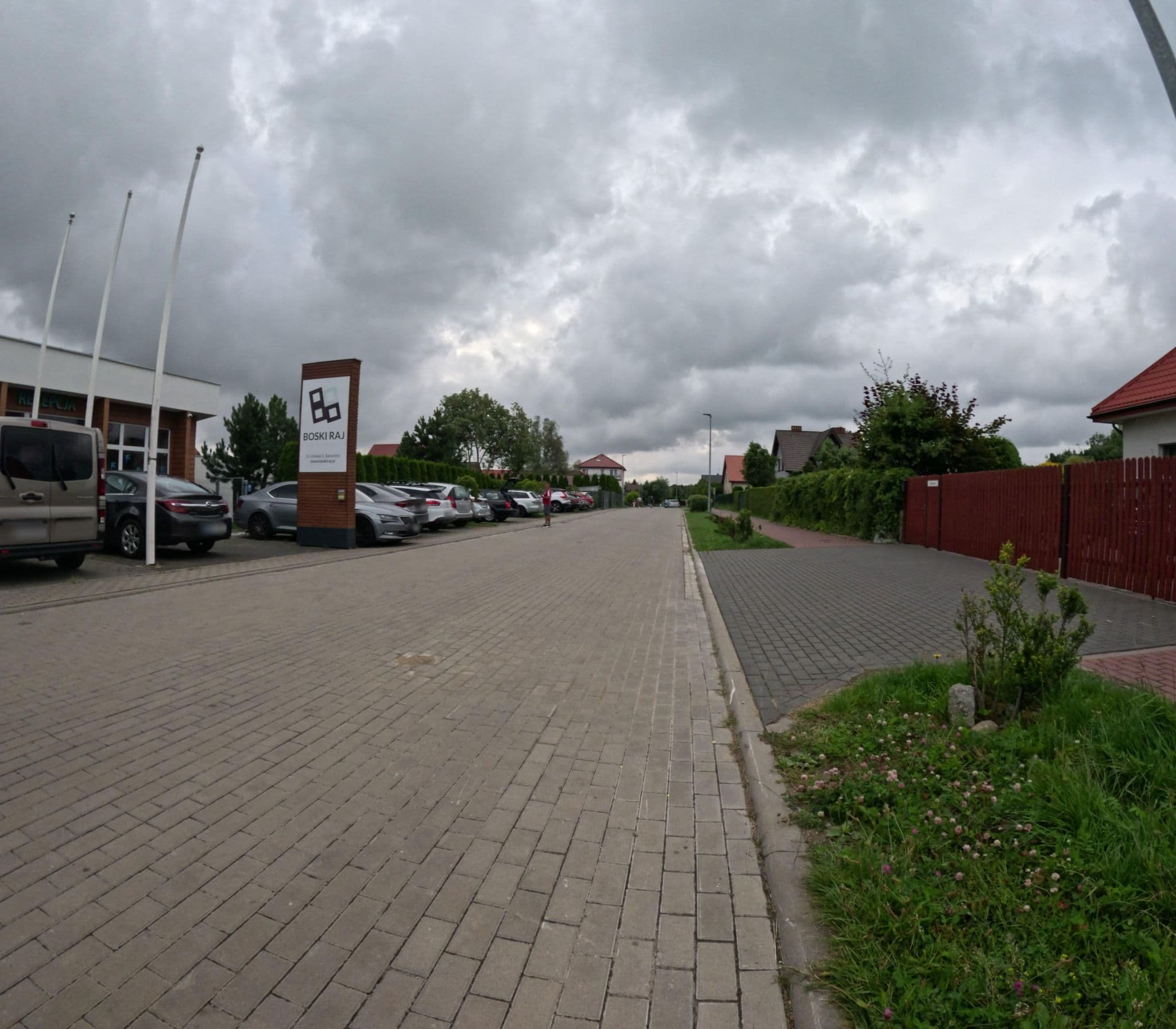 Street view near Ośrodek Wczasowy Boski Raj, Ustronie Morskie — © krzyk (CC BY-SA · Mapillary)