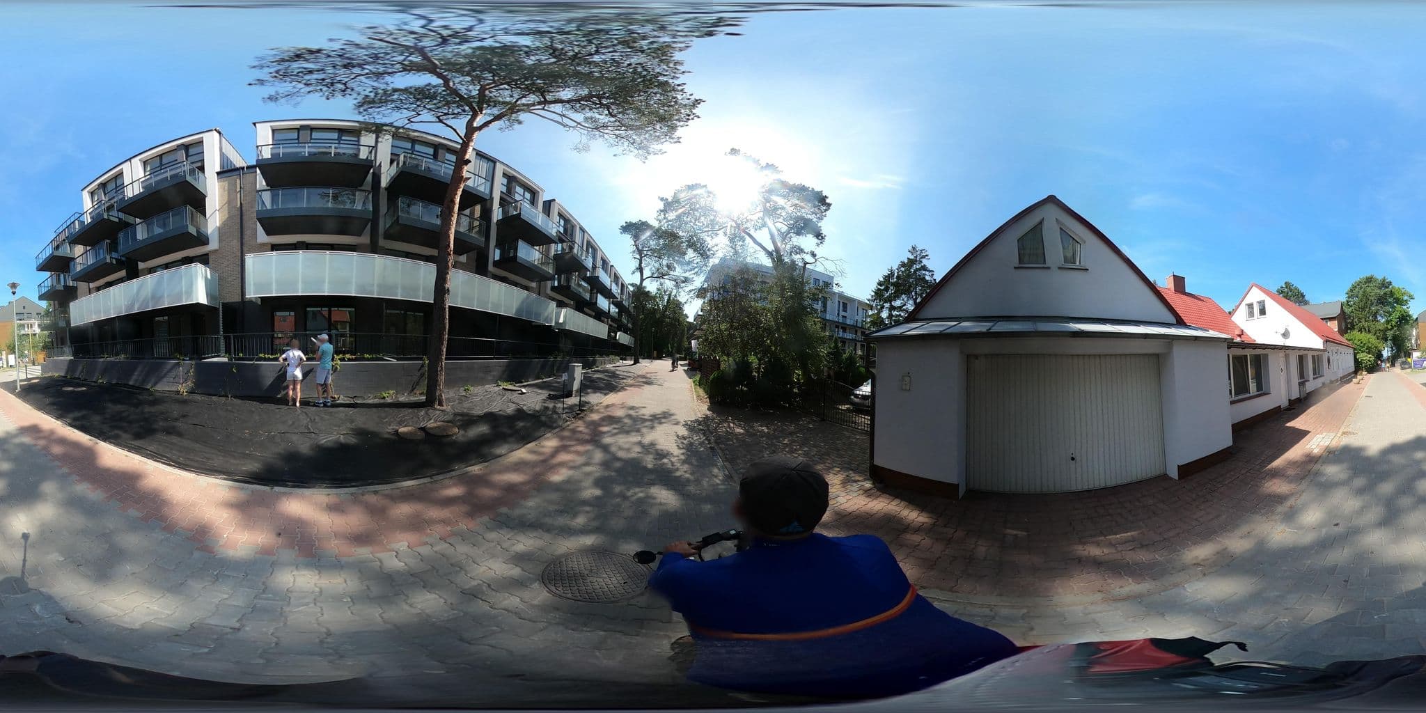 Street view near Gacek. Ośrodek wczasowy, Ustronie Morskie — © masterofnoroad (CC BY-SA · Mapillary)