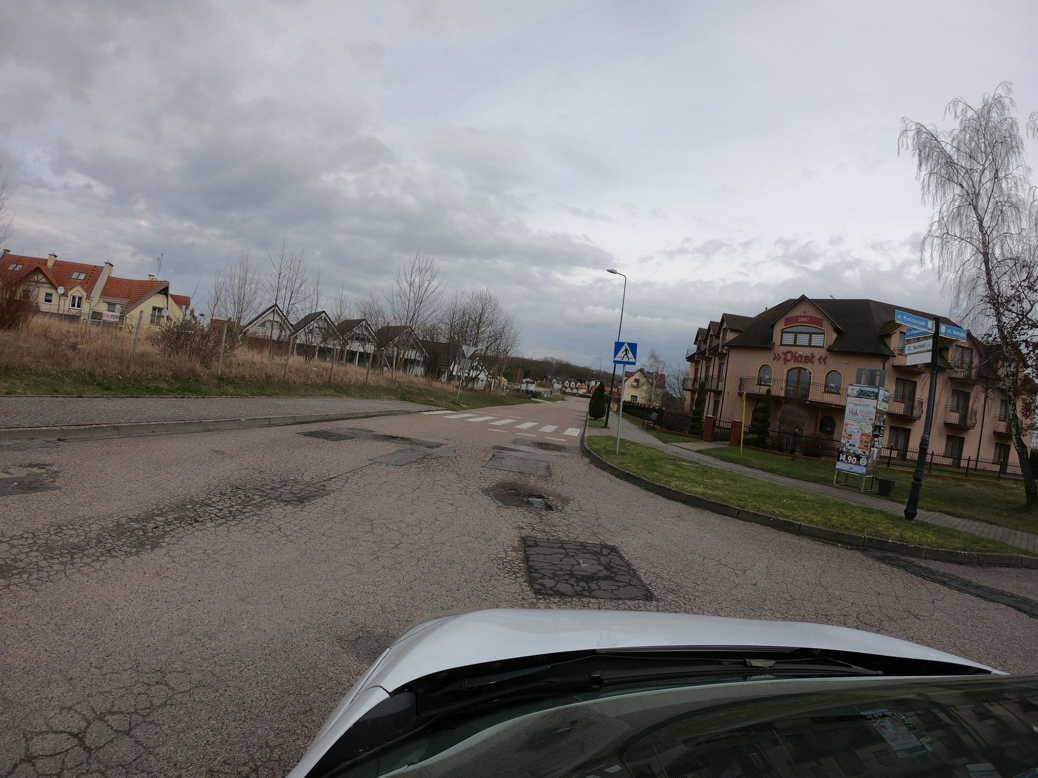 Street view near Pensjonat Piast, Pobierowo — © Bart07 (CC BY-SA · Mapillary)