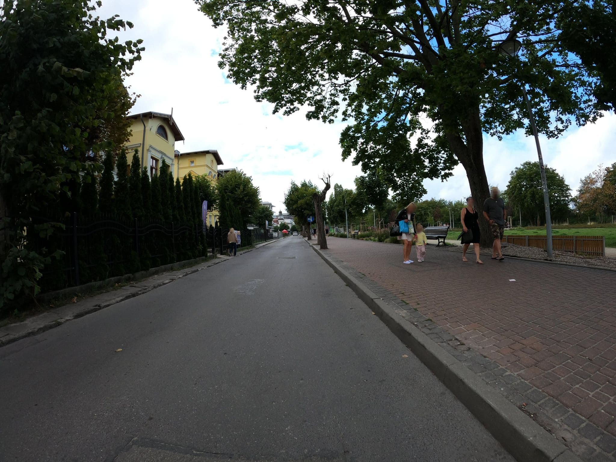 Street view near Willa Cecylia, Międzyzdroje — © masterofnoroad (CC BY-SA · Mapillary)