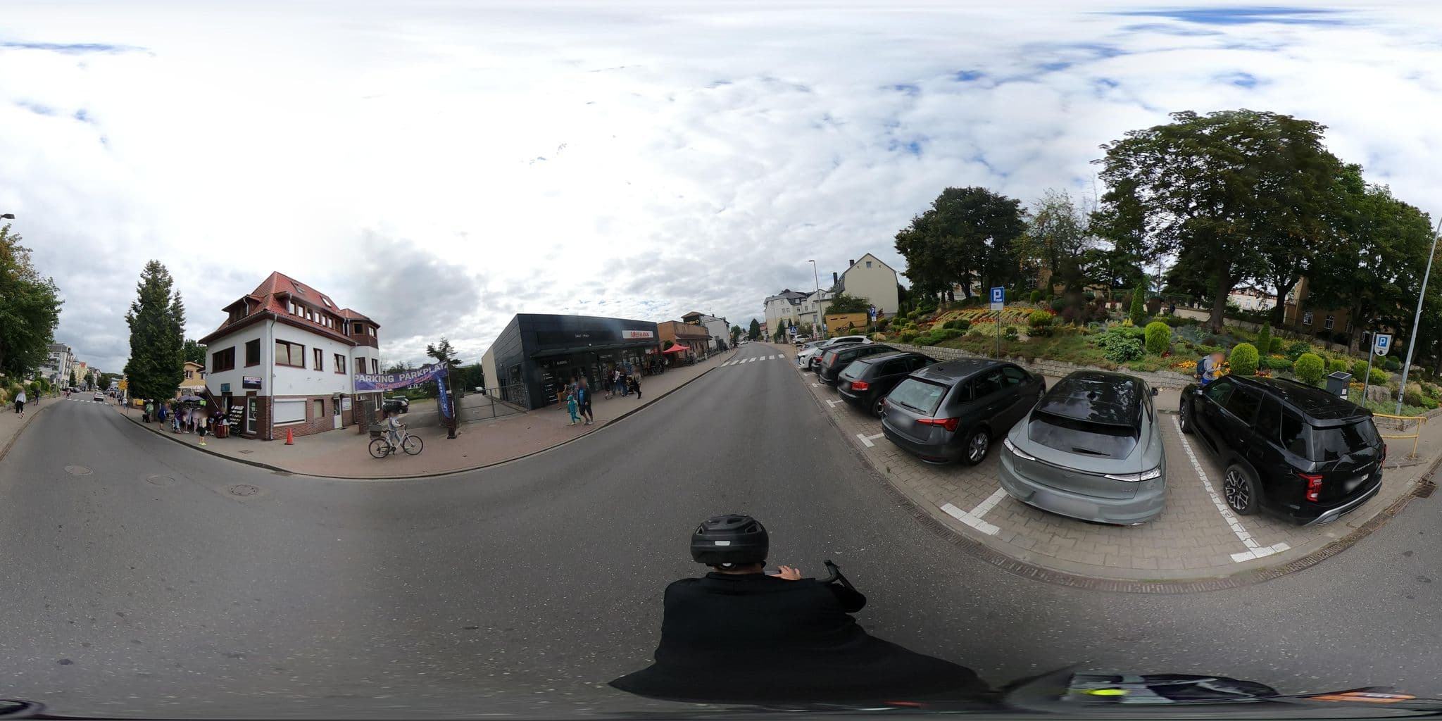 Street view near Alex Inn, Międzyzdroje — © RowerowyRozboojnik (CC BY-SA · Mapillary)