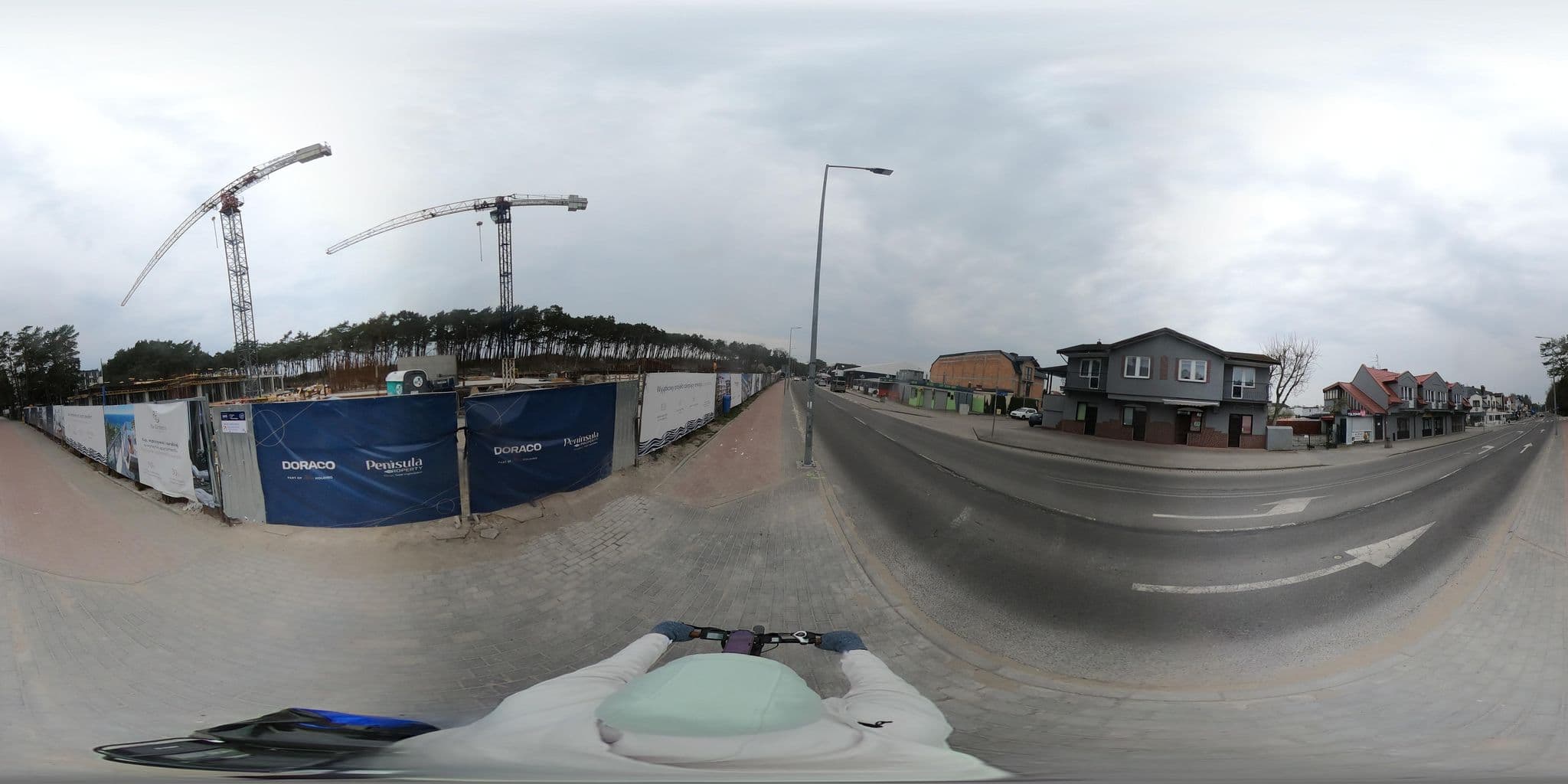 Street view near Turaj. Pensjonat, Grzybowo — © Ameba (CC BY-SA · Mapillary)