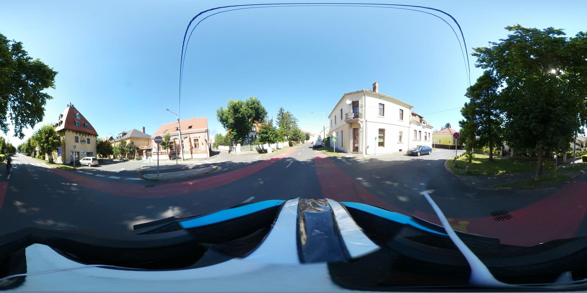 Street view near Abbázia Club Hotel Kék, Keszthely — © tamas (CC BY-SA · Mapillary)