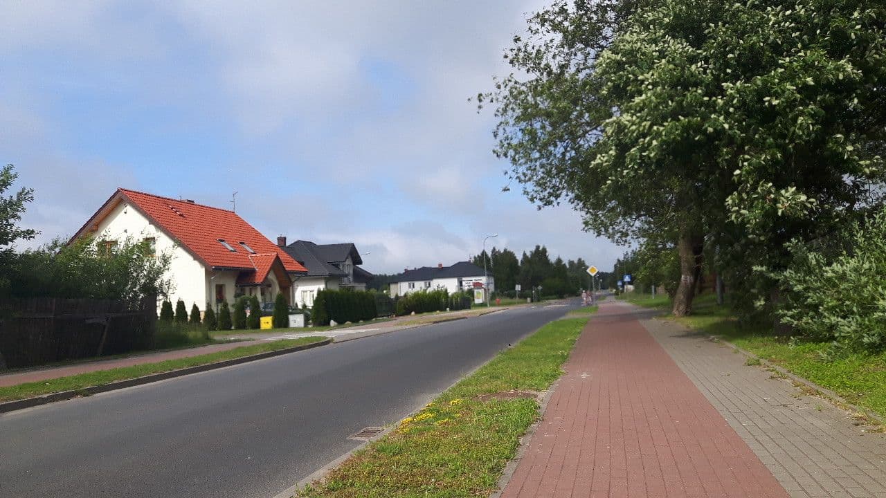 Street view near Dostal Anna. Pokoje gościnne, Ustka — © changchun1 (CC BY-SA · Mapillary)