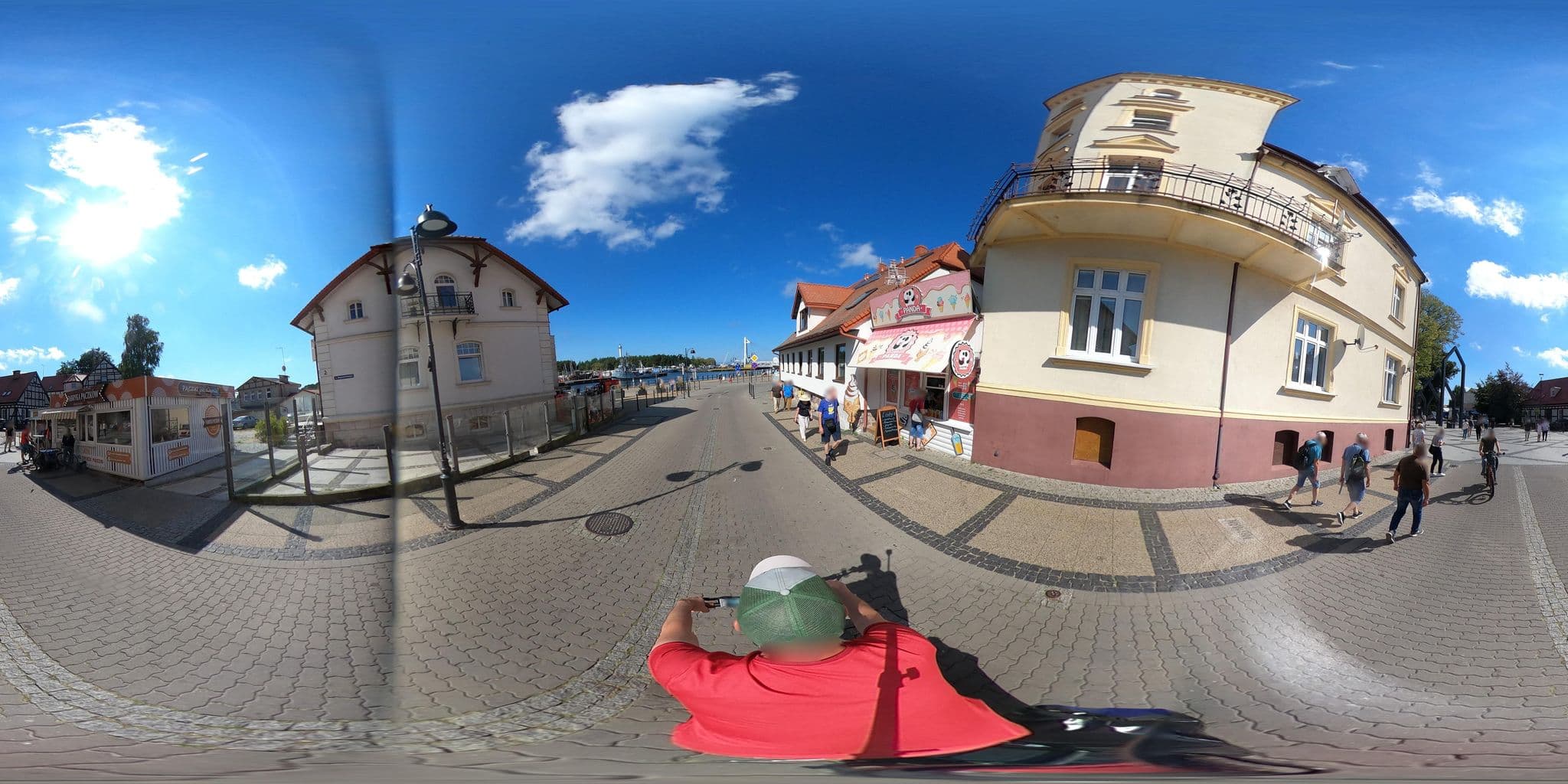 Street view near Columbus Villa Ustka, Ustka — © Ameba (CC BY-SA · Mapillary)