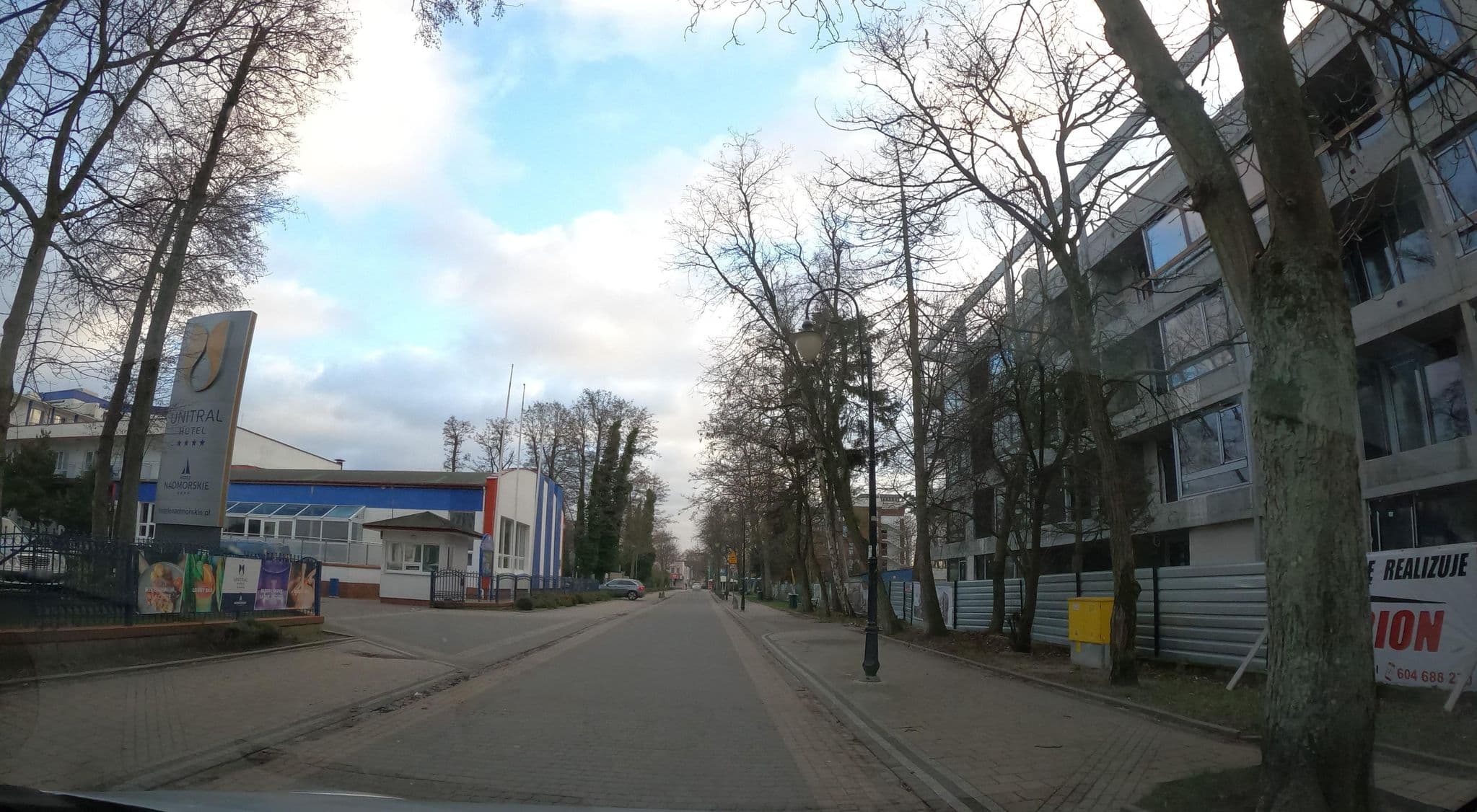 Street view near Unitral Sp. z o.o. Medical SPA. Sanatorium. Hotel i SPA, Mielno — © masterofnoroad (CC BY-SA · Mapillary)