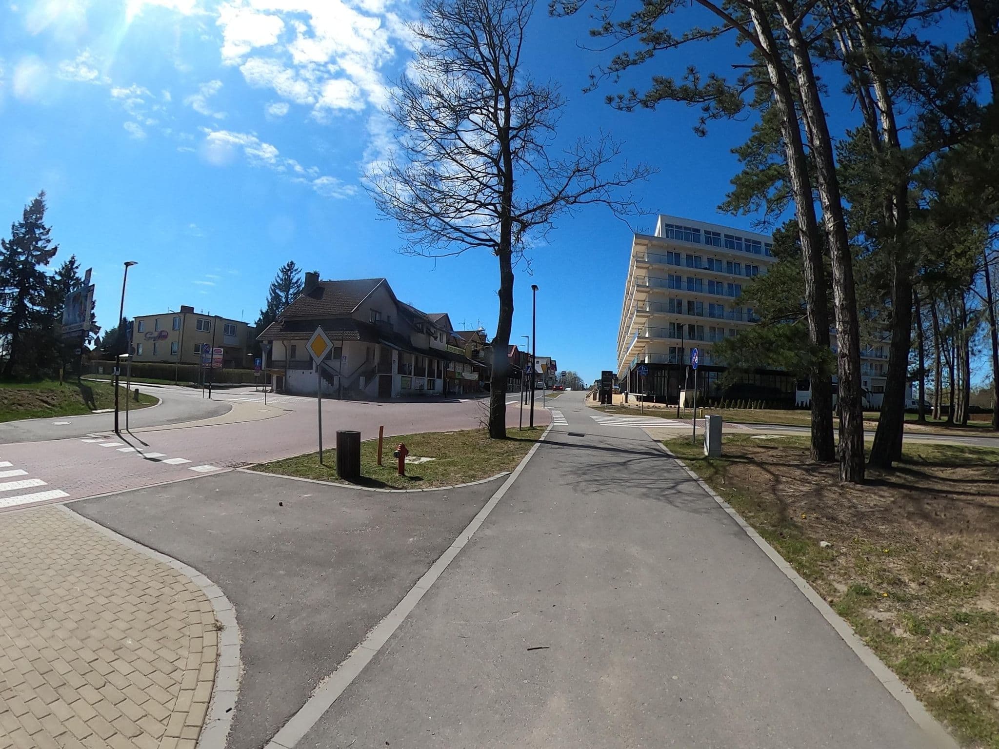 Street view near Pensjonat Arkada. Karwacka Ewa Postomino, Darłowo — © magda84 (CC BY-SA · Mapillary)