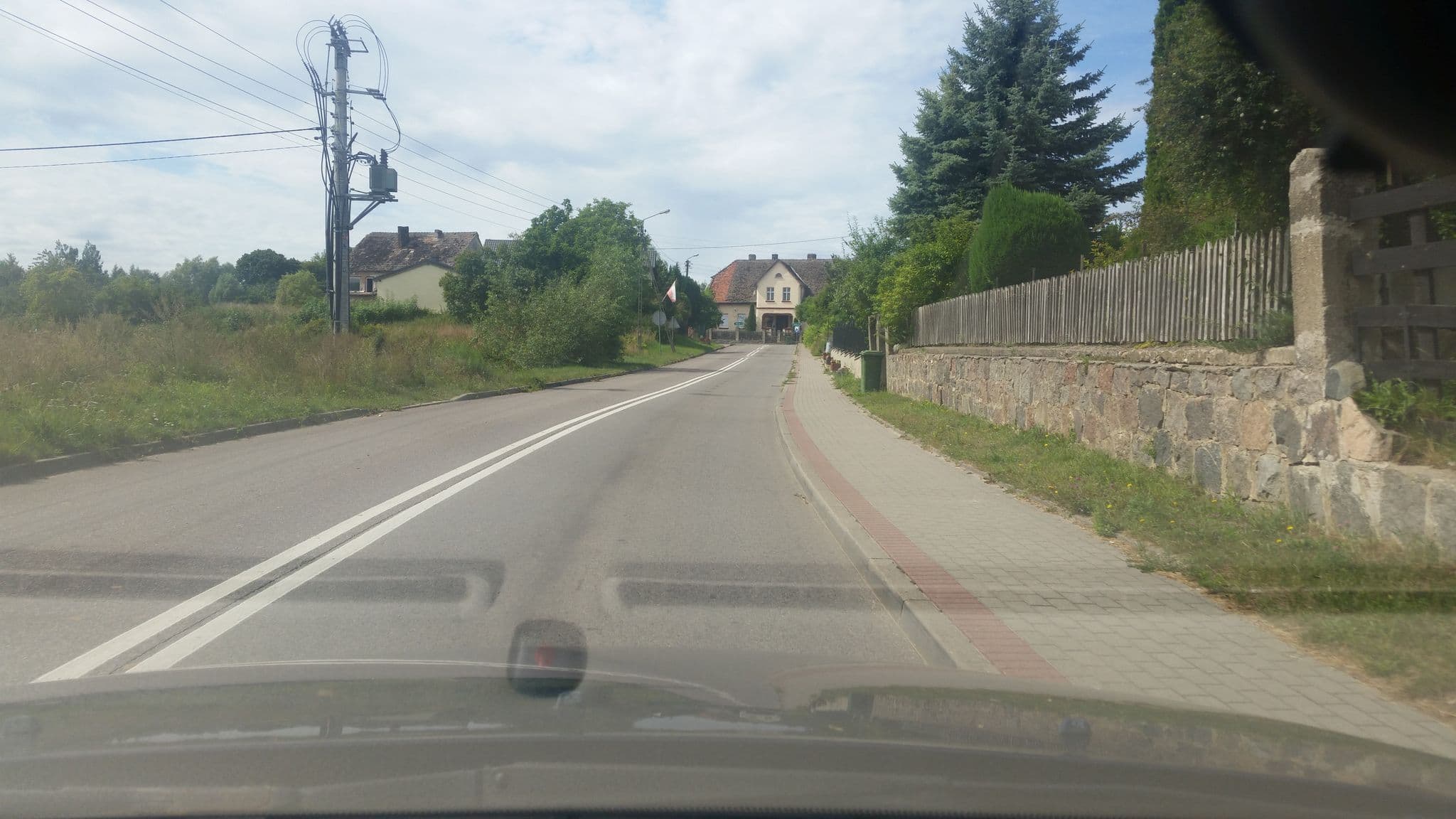 Street view near Bronisława Zielonko Wynajem Pokoi, Choczewo — © kmajcher (CC BY-SA · Mapillary)