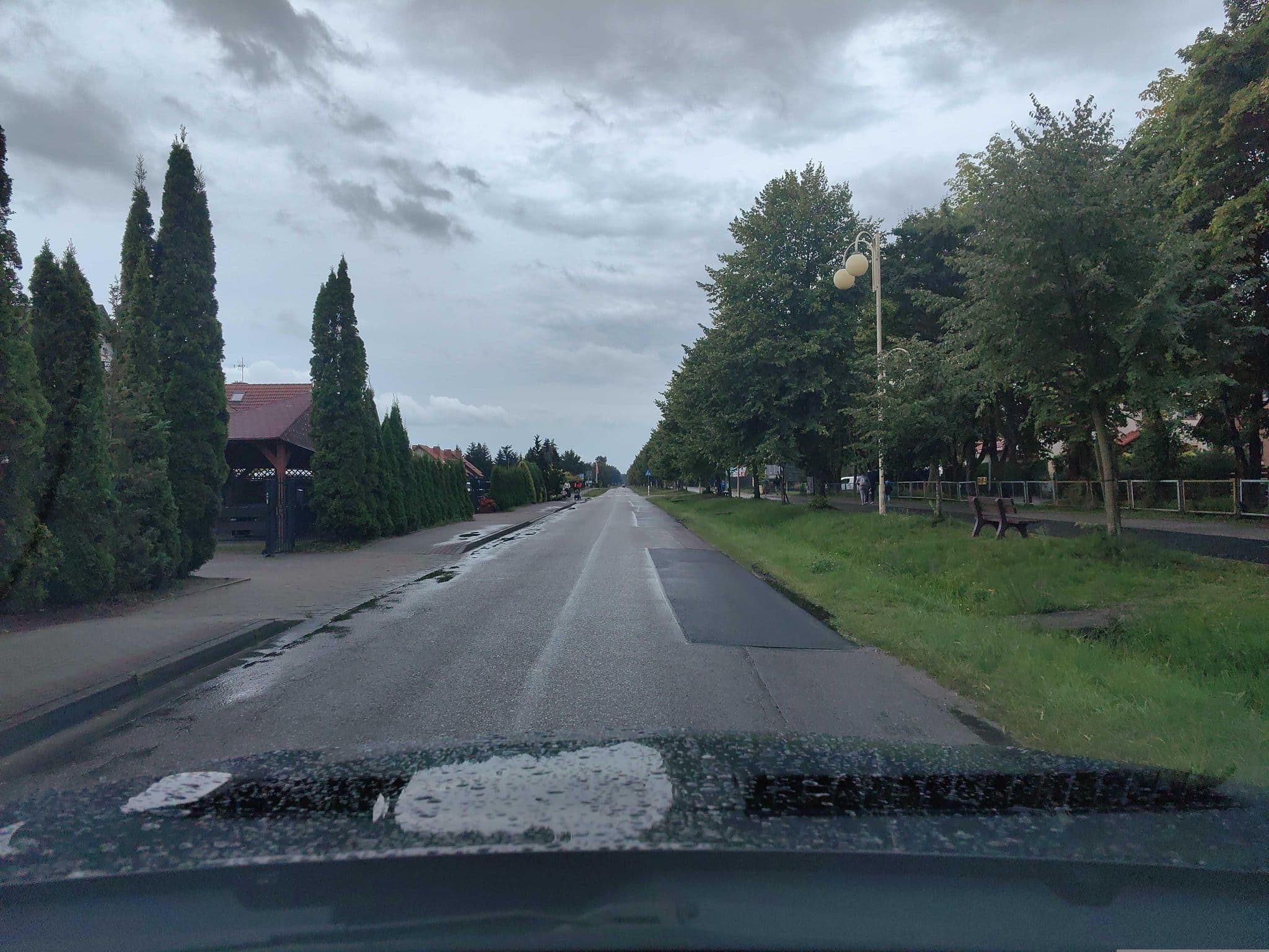 Street view near Pensjonat Pelikan I, Ustka — © kietlak (CC BY-SA · Mapillary)