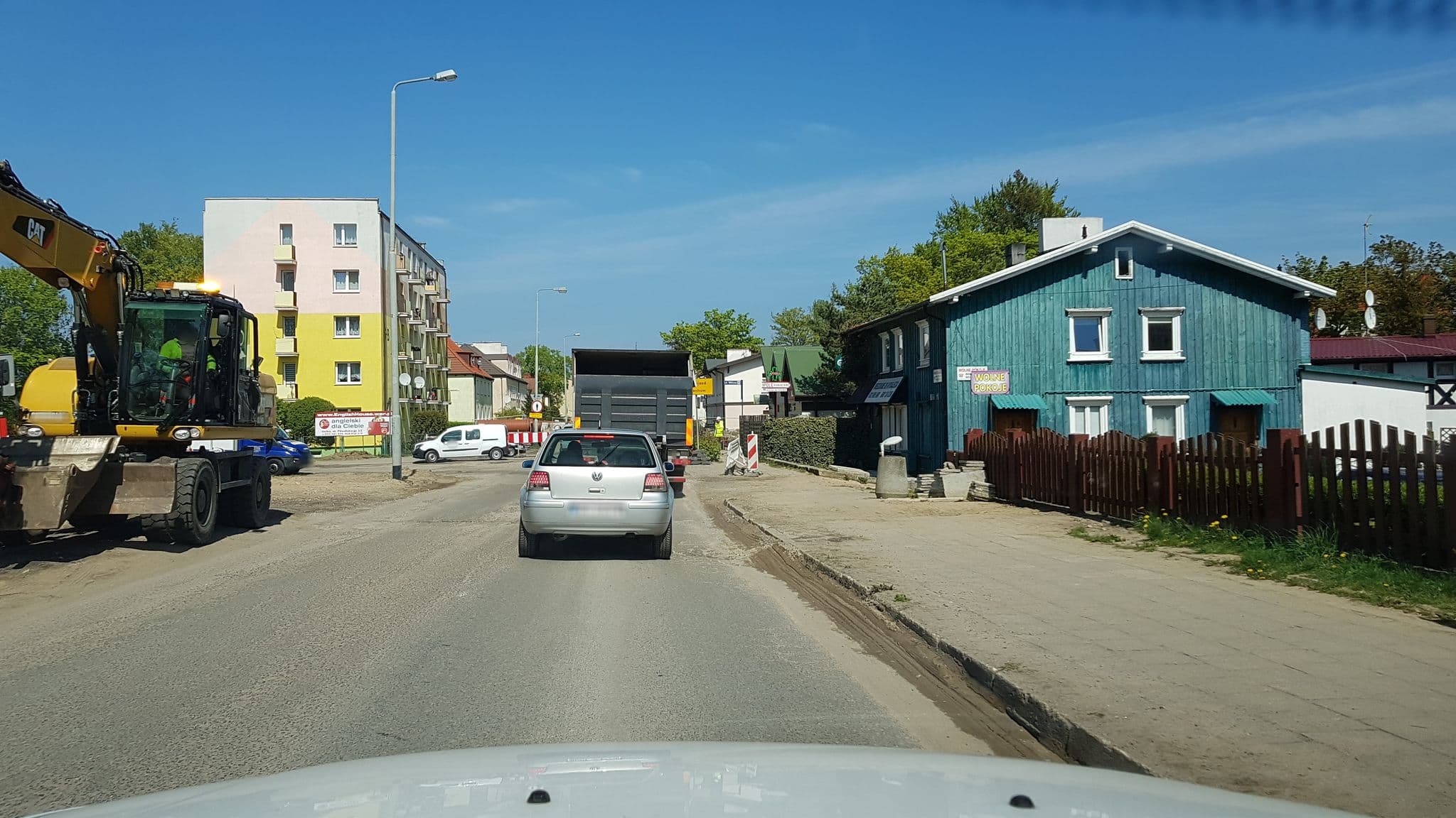 Street view near "u Szwagra" Wynajem Pokoi Barbara Zając, Ustka — © masterofnoroad (CC BY-SA · Mapillary)