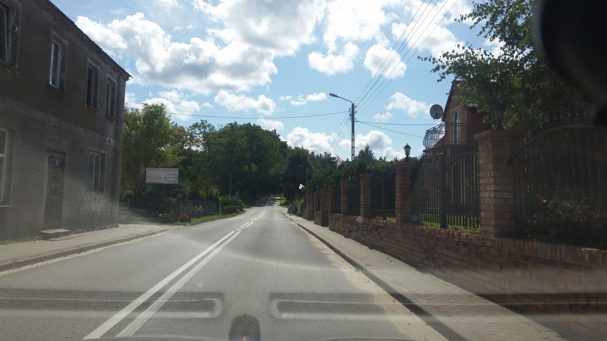 Street view near Pałac, Choczewo — © kmajcher (CC BY-SA · Mapillary)
