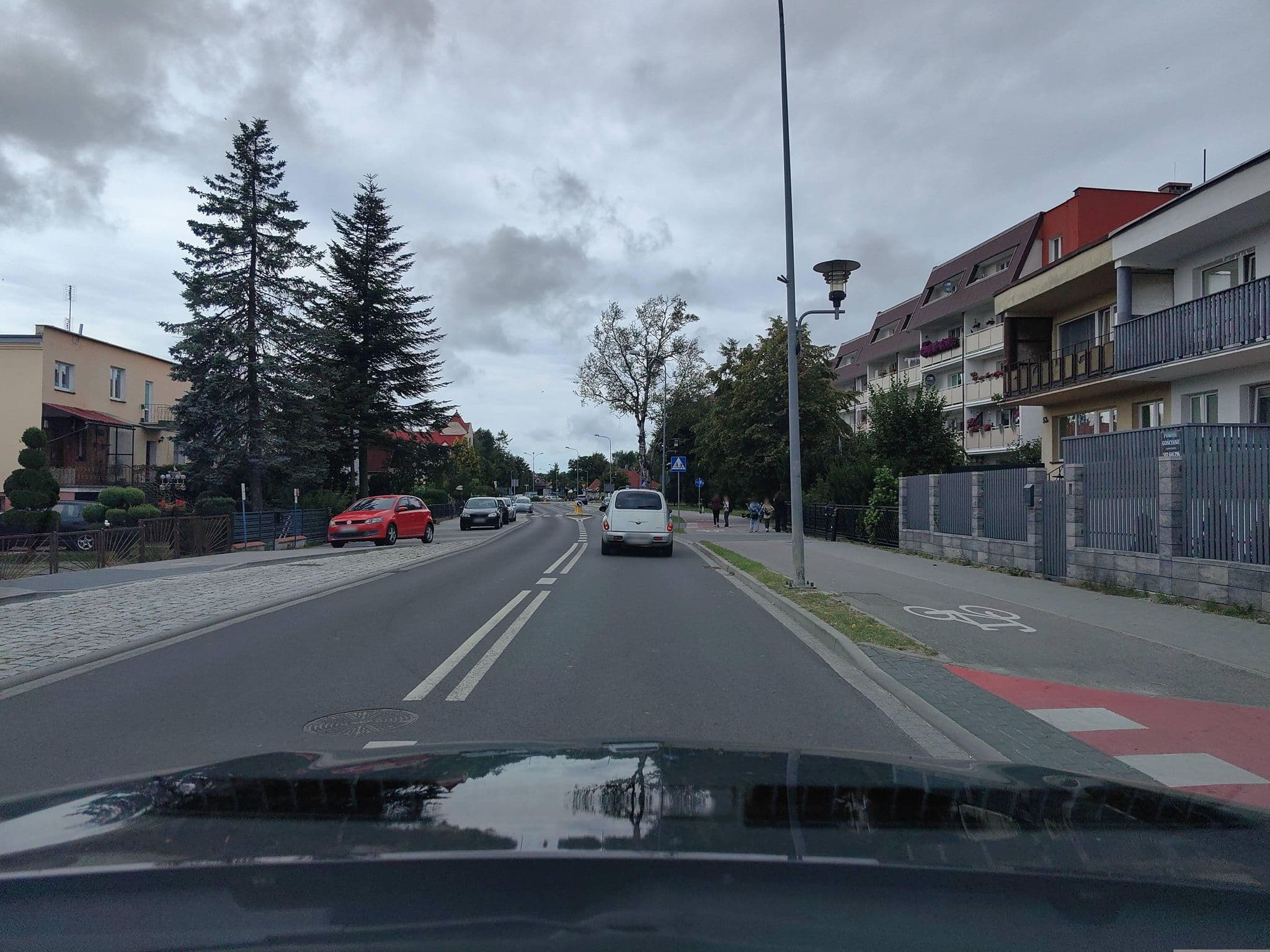 Street view near Domino. Hotel, Ustka — © kietlak (CC BY-SA · Mapillary)