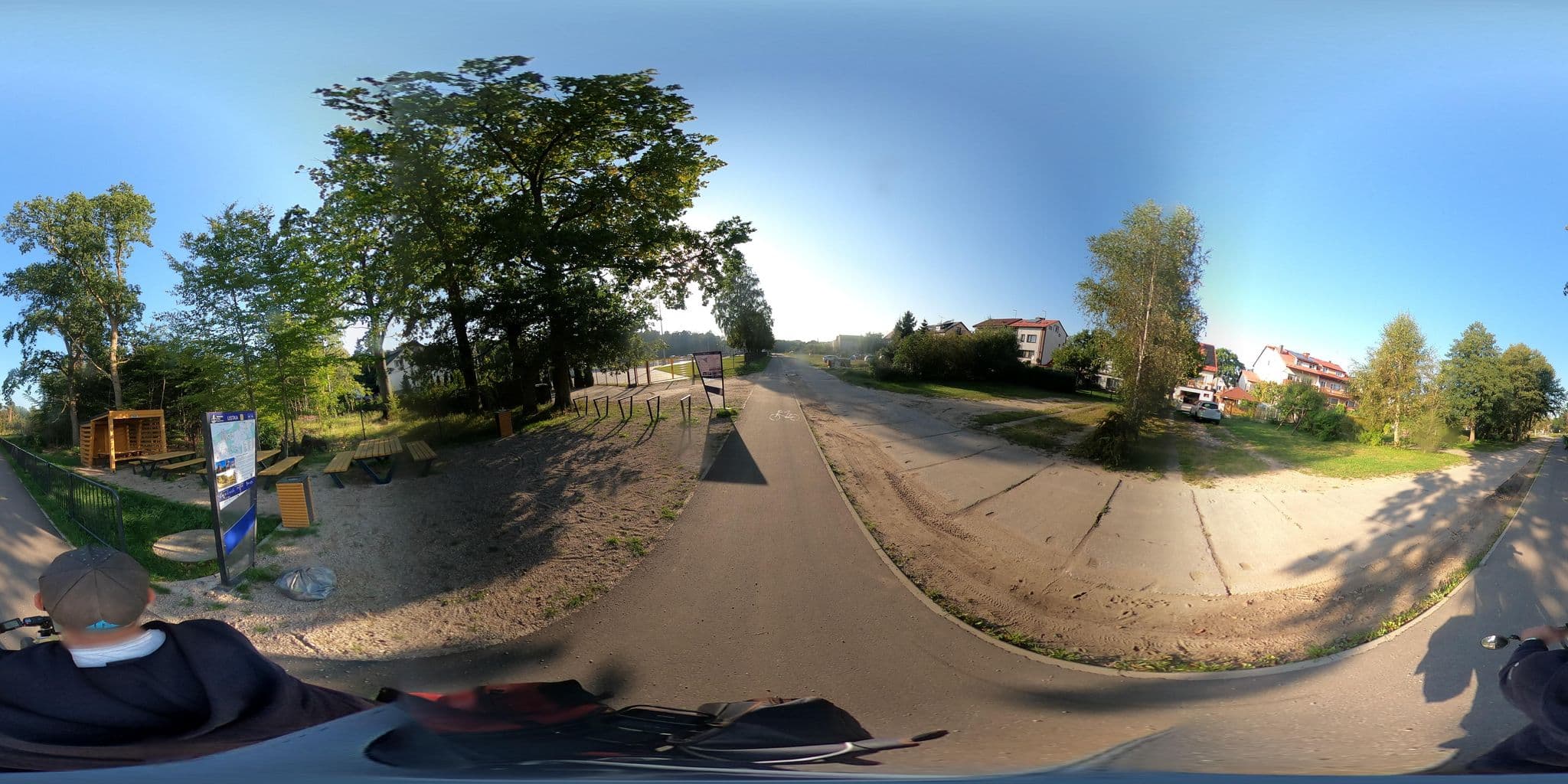 Street view near Villa Salvia, Ustka — © masterofnoroad (CC BY-SA · Mapillary)