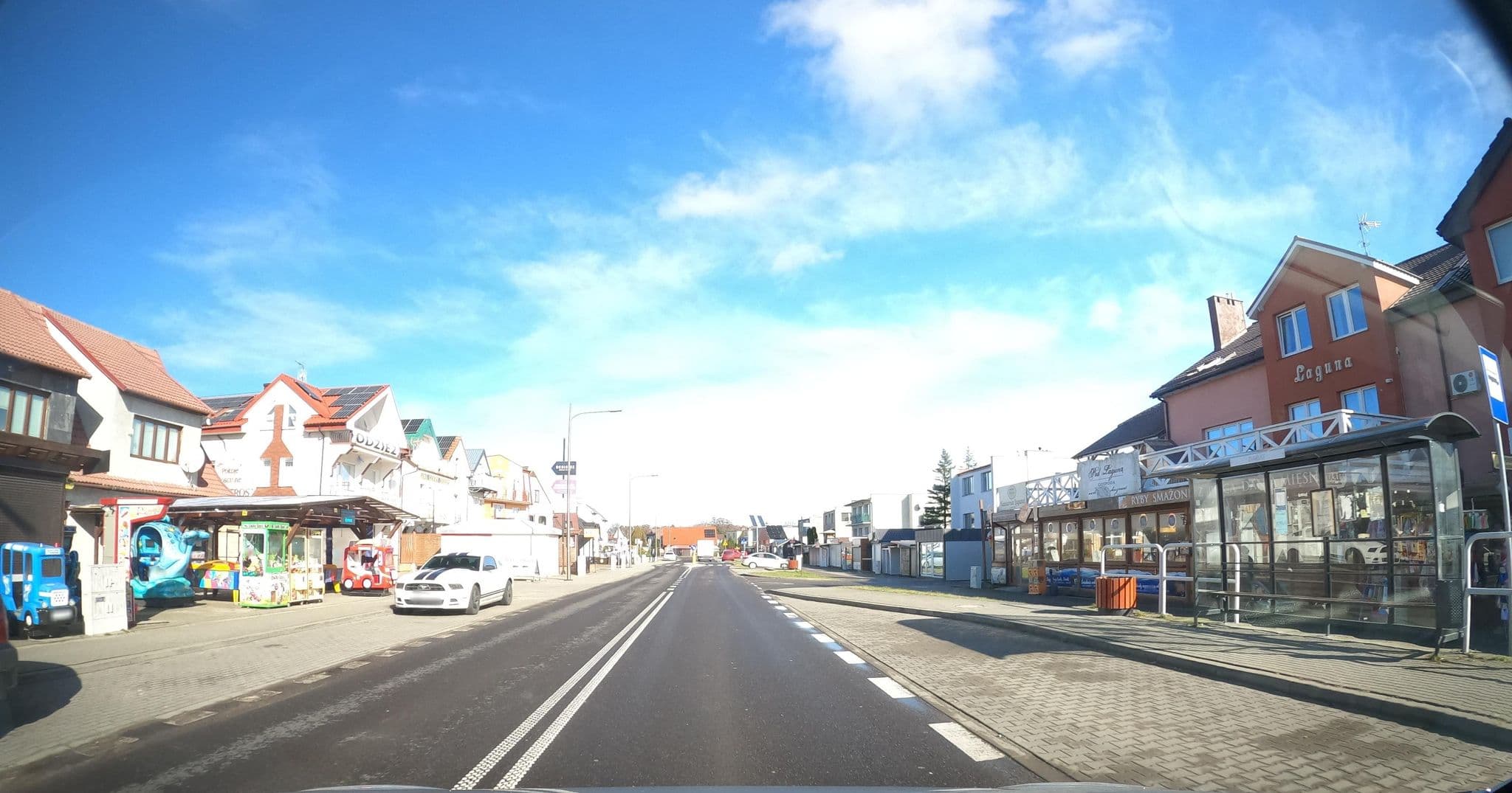 Street view near Wynajem Pokoi Teresa Małecka, Darłówko — © masterofnoroad (CC BY-SA · Mapillary)