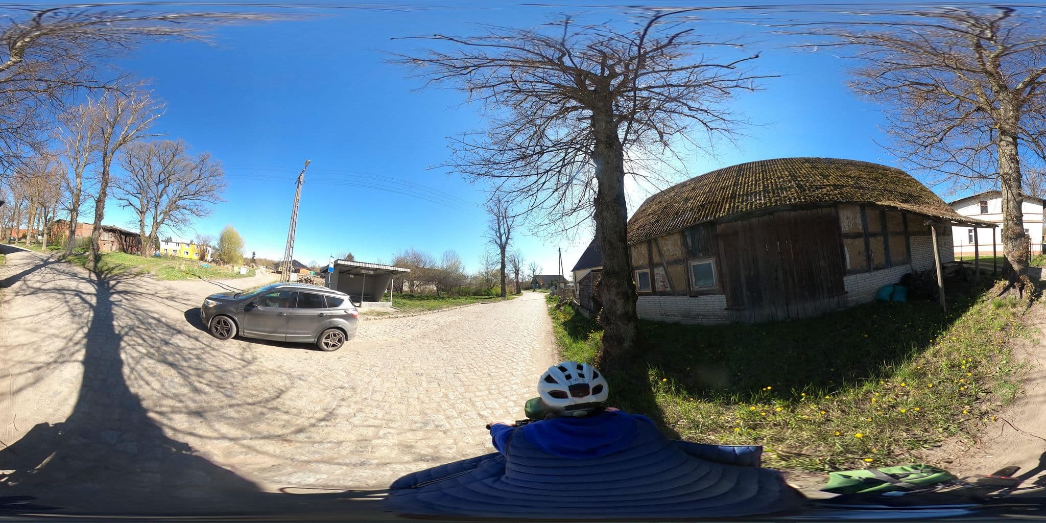 Street view near Ośrodek Etula Pila Elżbieta Krachulec Koszalin Łabusz Domki nad jeziorem, morzem, Mielno — © magda84 (CC BY-SA · Mapillary)