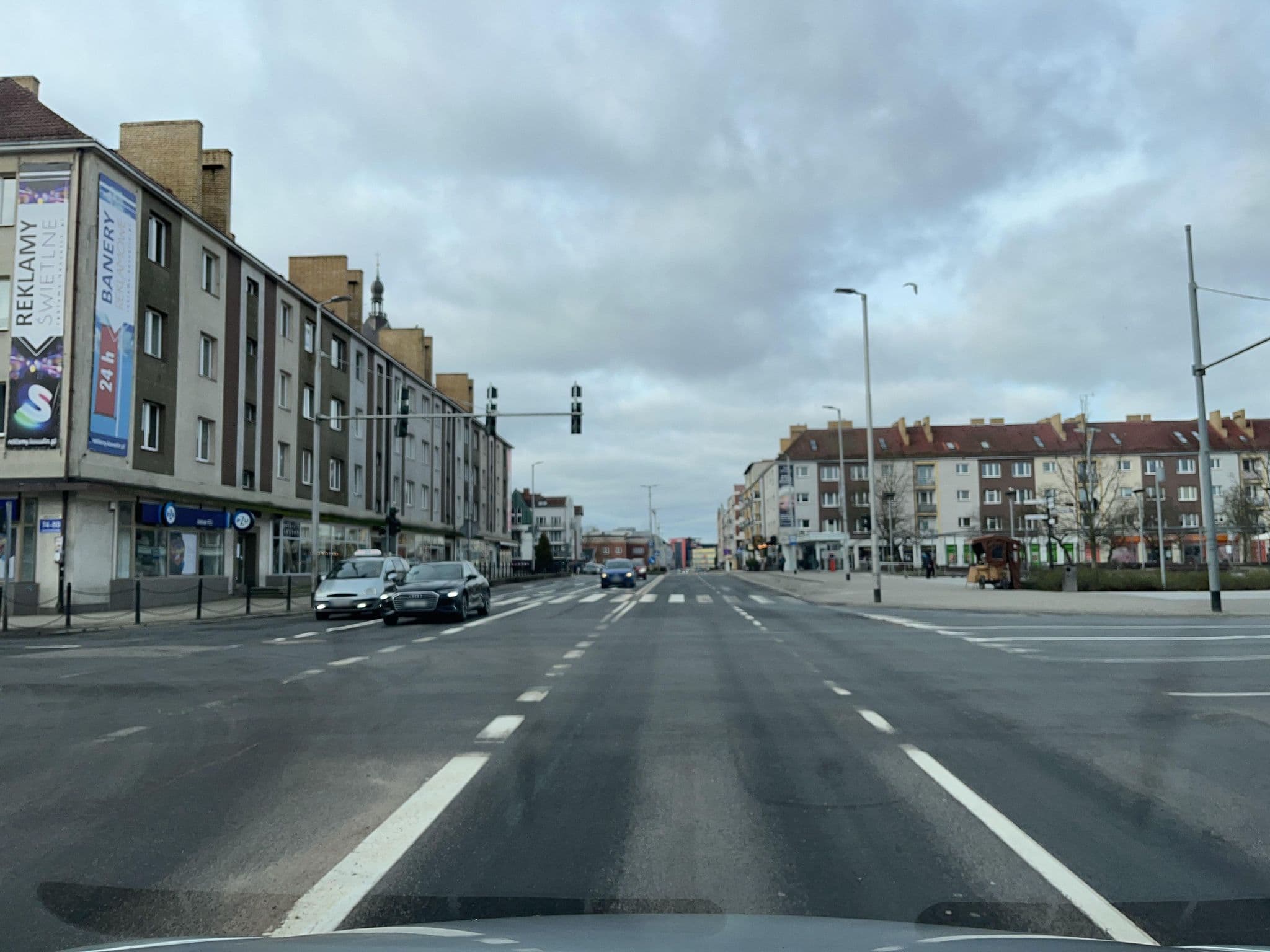 Street view near WJM Inwestycje. Walach M.W., Koszalin — © masterofnoroad (CC BY-SA · Mapillary)