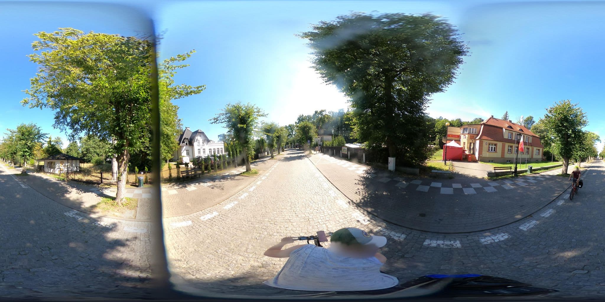 Street view near Wille Amber, Mielno — © Ameba (CC BY-SA · Mapillary)