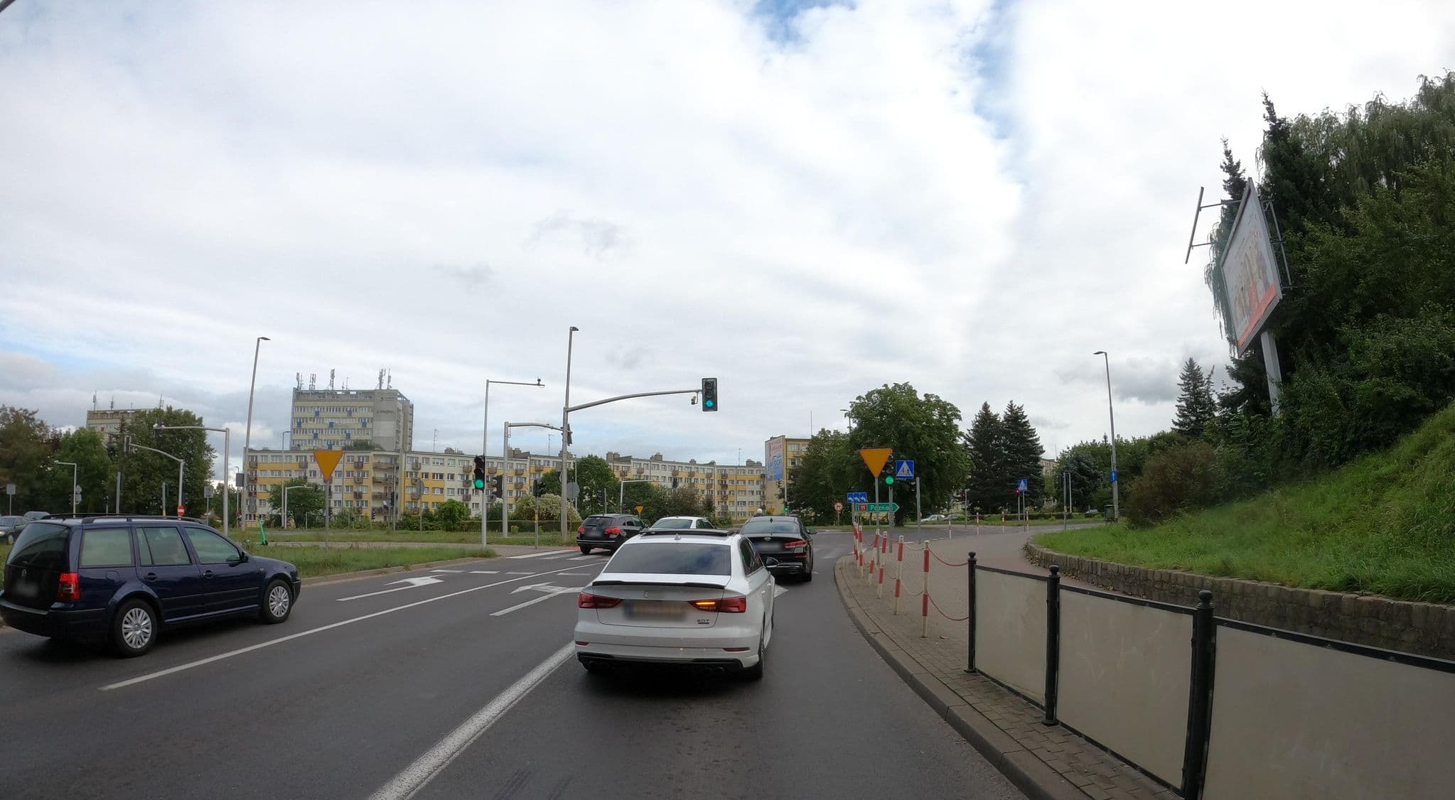 Street view near Atlantic Hotel Koszalin, Koszalin — © masterofnoroad (CC BY-SA · Mapillary)