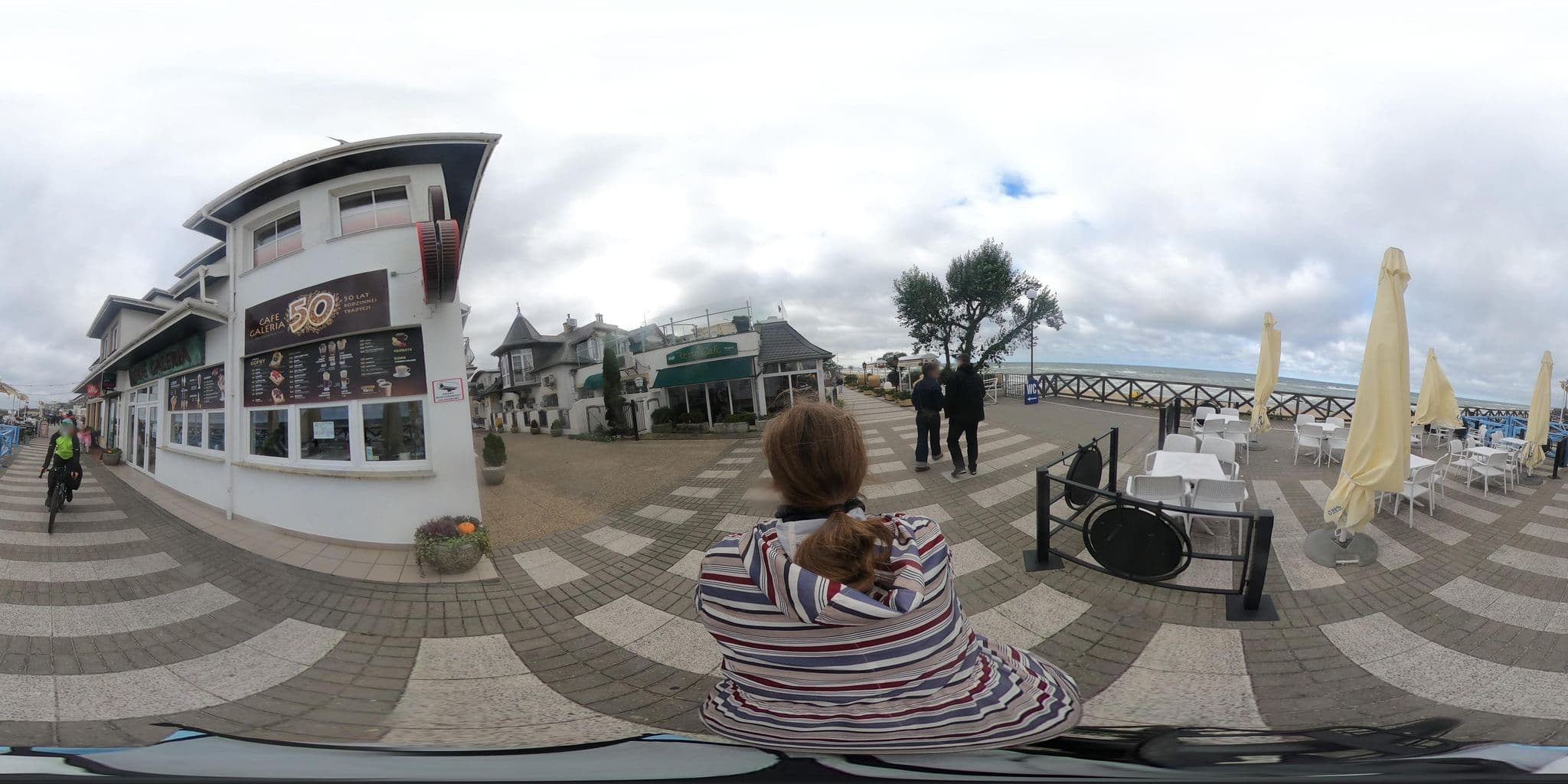 Street view near Pokoje Przy Plaży, Mielno — © RowerowyRozboojnik (CC BY-SA · Mapillary)