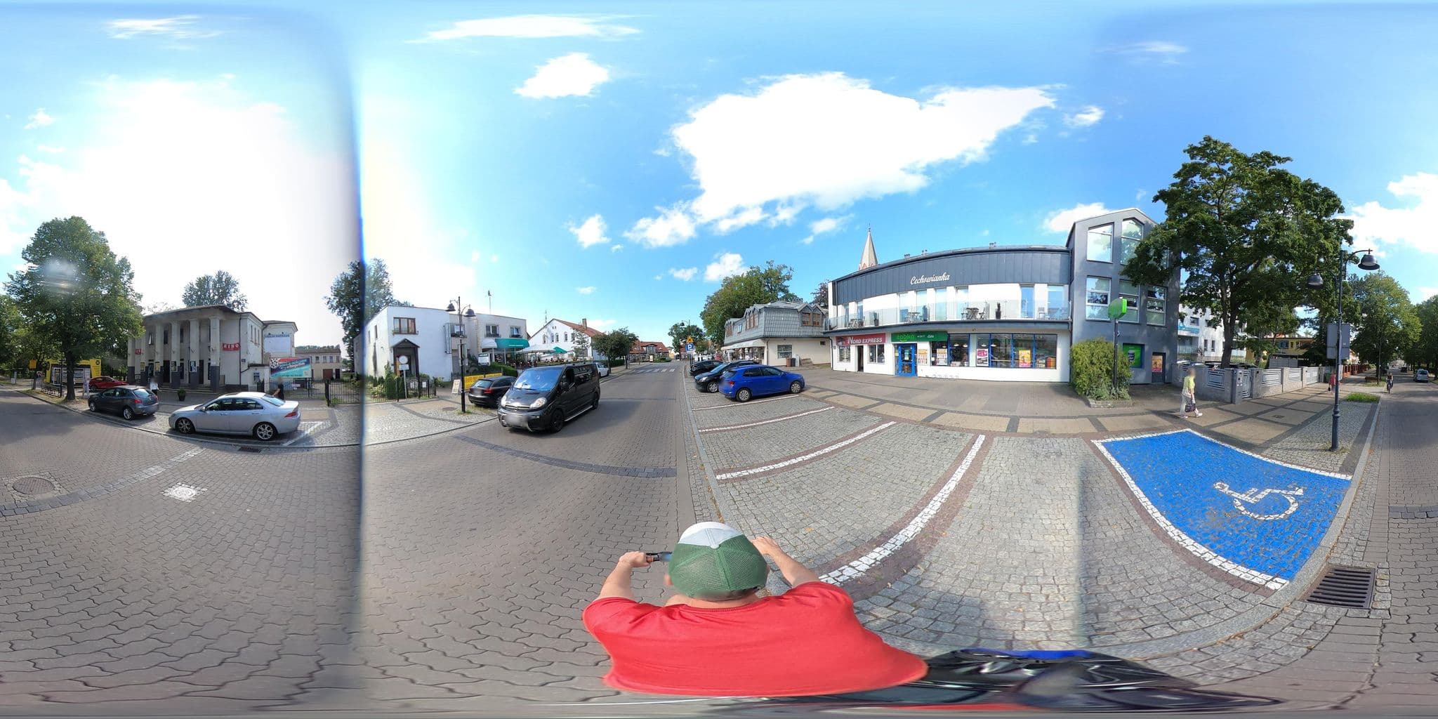 Street view near Mini Hotel Antonieff, Ustka — © Ameba (CC BY-SA · Mapillary)
