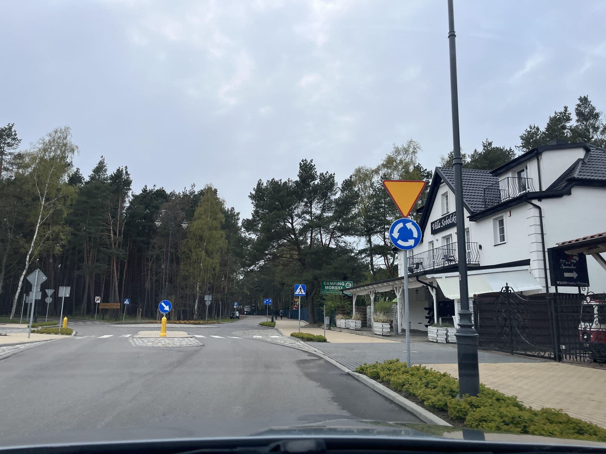 Street view near Willa Sobolski, Łeba — © ptks (CC BY-SA · Mapillary)