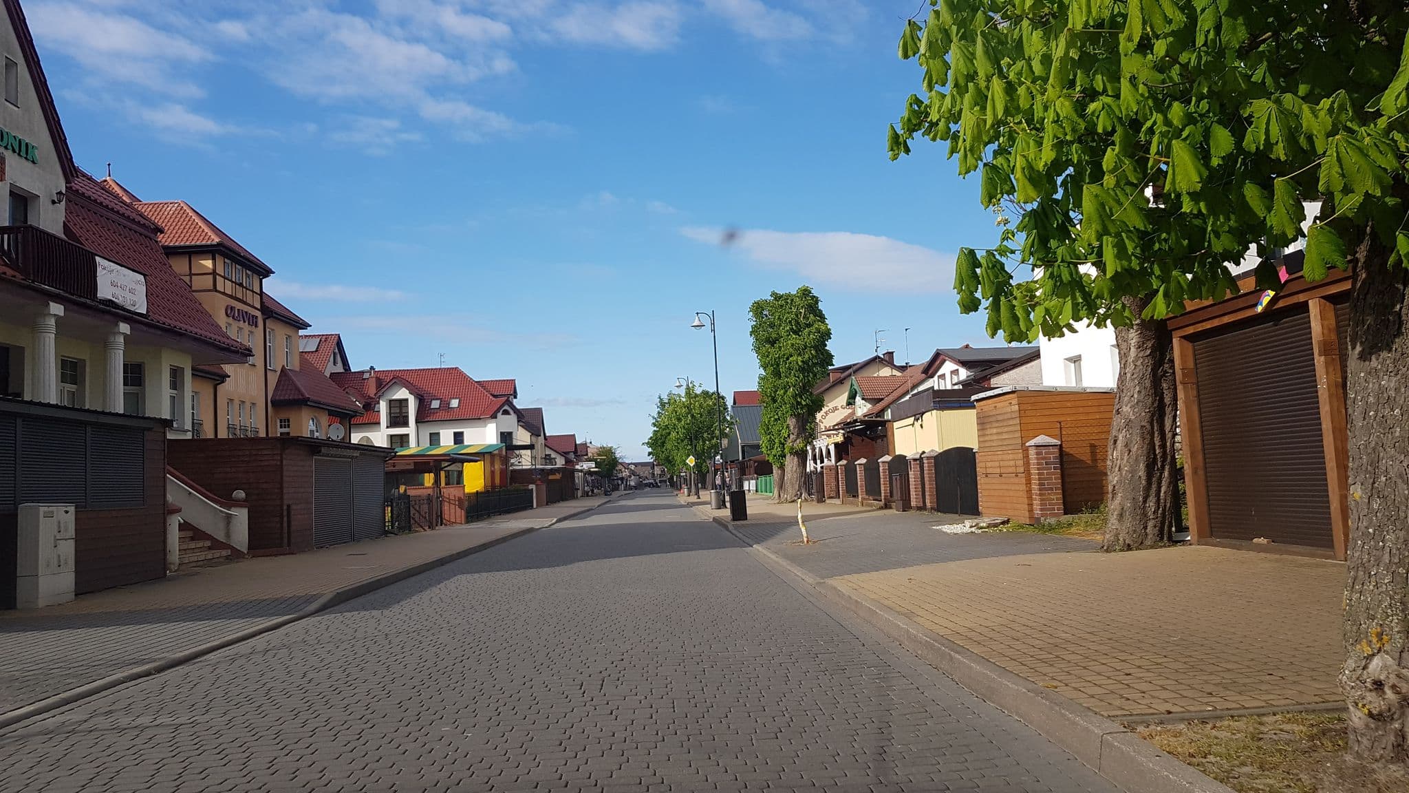 Street view near Krokus. Pensjonat. Kropisz D., Darłówko — © masterofnoroad (CC BY-SA · Mapillary)