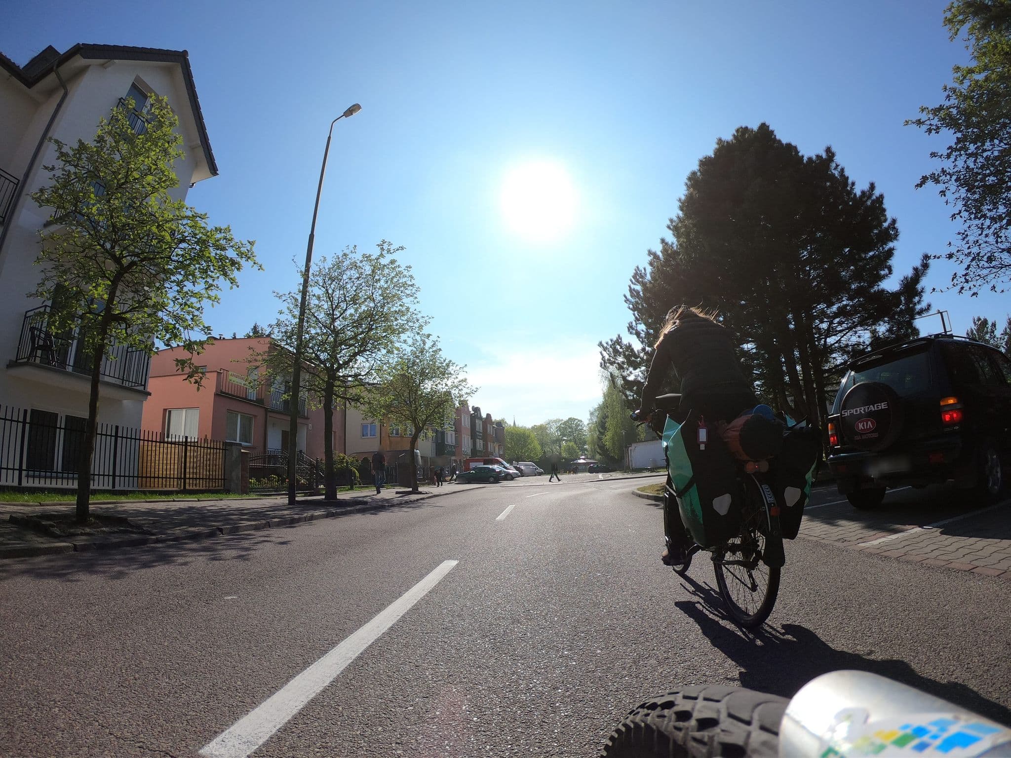 Street view near Sezonowy Wynajem Kwater Jerzy Wojcieszek, Ustka — © masterofnoroad (CC BY-SA · Mapillary)