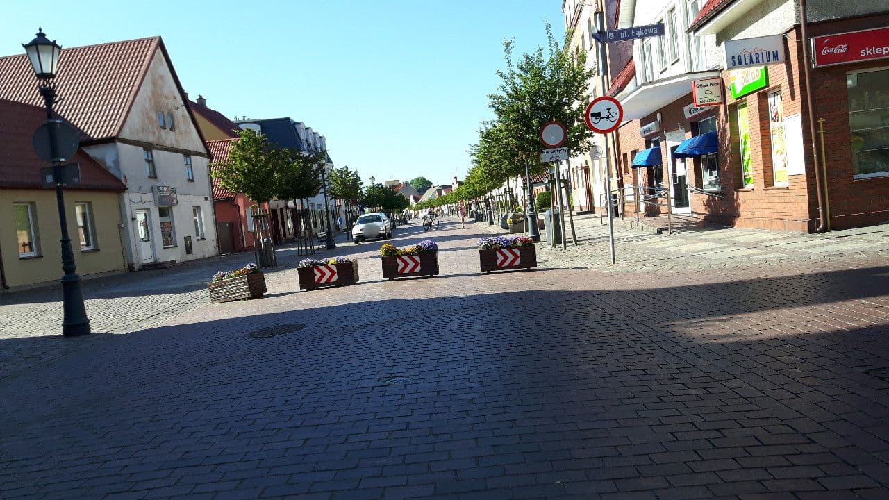 Street view near Pod Zegarem, Łeba — © changchun1 (CC BY-SA · Mapillary)