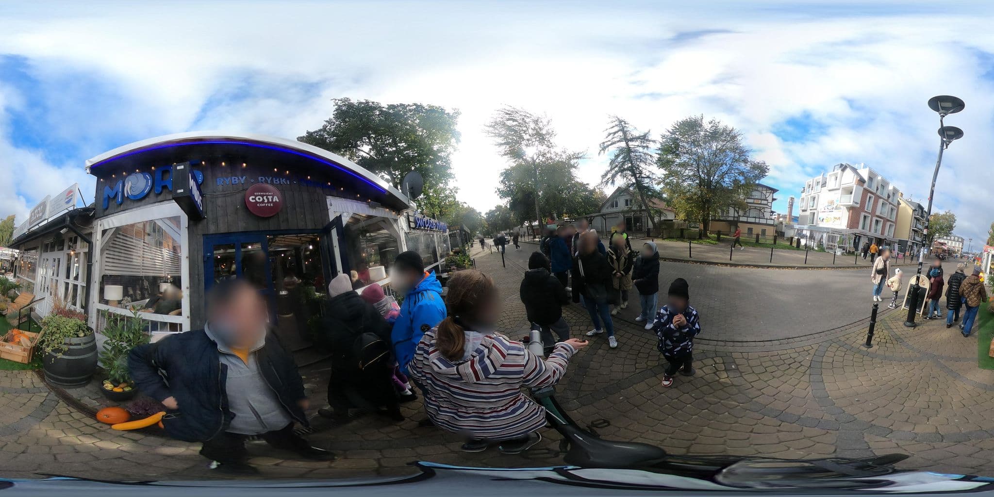 Street view near FWP Albatros, Mielno — © RowerowyRozboojnik (CC BY-SA · Mapillary)