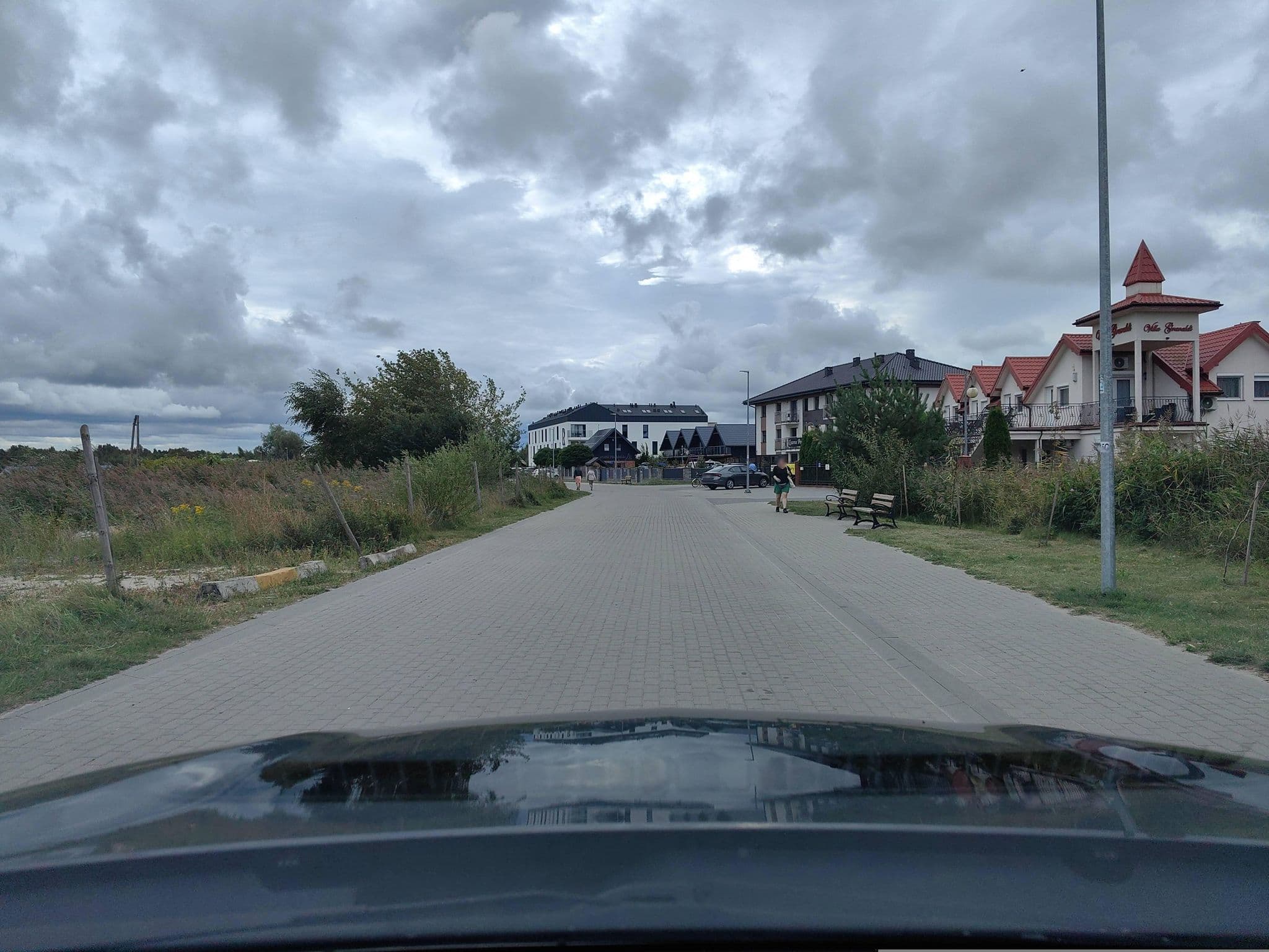 Street view near Pensjonat Fala, Ustka — © kietlak (CC BY-SA · Mapillary)