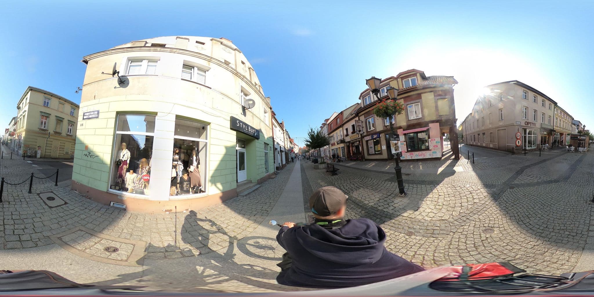 Street view near Pensjonat Danuta Darłowo, Darłowo — © masterofnoroad (CC BY-SA · Mapillary)
