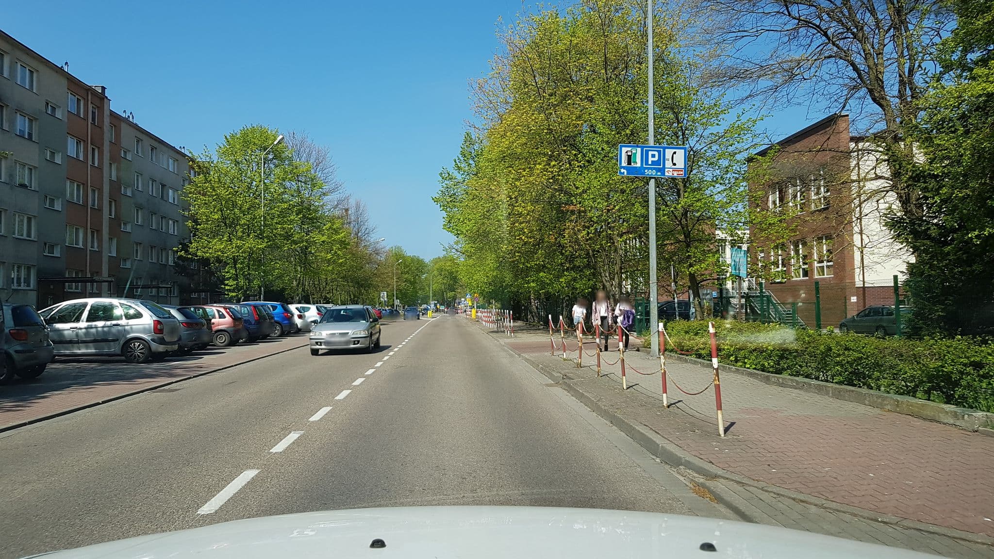 Street view near Wynajem Pokoi Genowefa Ciechan, Ustka — © masterofnoroad (CC BY-SA · Mapillary)