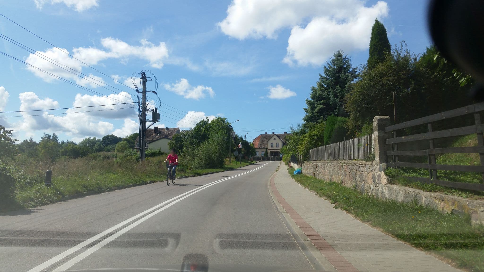 Street view near Aleksandra Malinowska, Choczewo — © kmajcher (CC BY-SA · Mapillary)