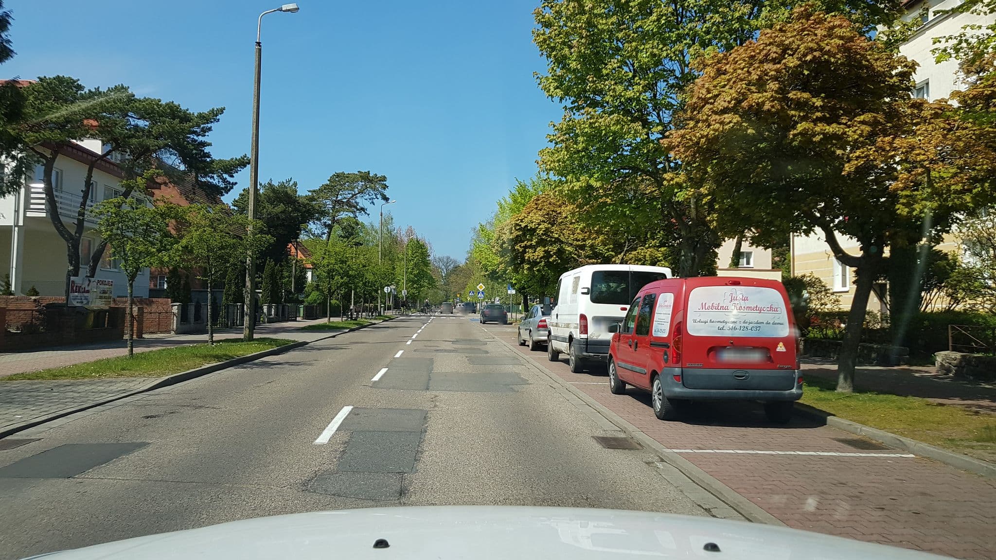 Street view near Sezonowy Wynejem Kwater Jerzy Kowalczyk, Ustka — © masterofnoroad (CC BY-SA · Mapillary)