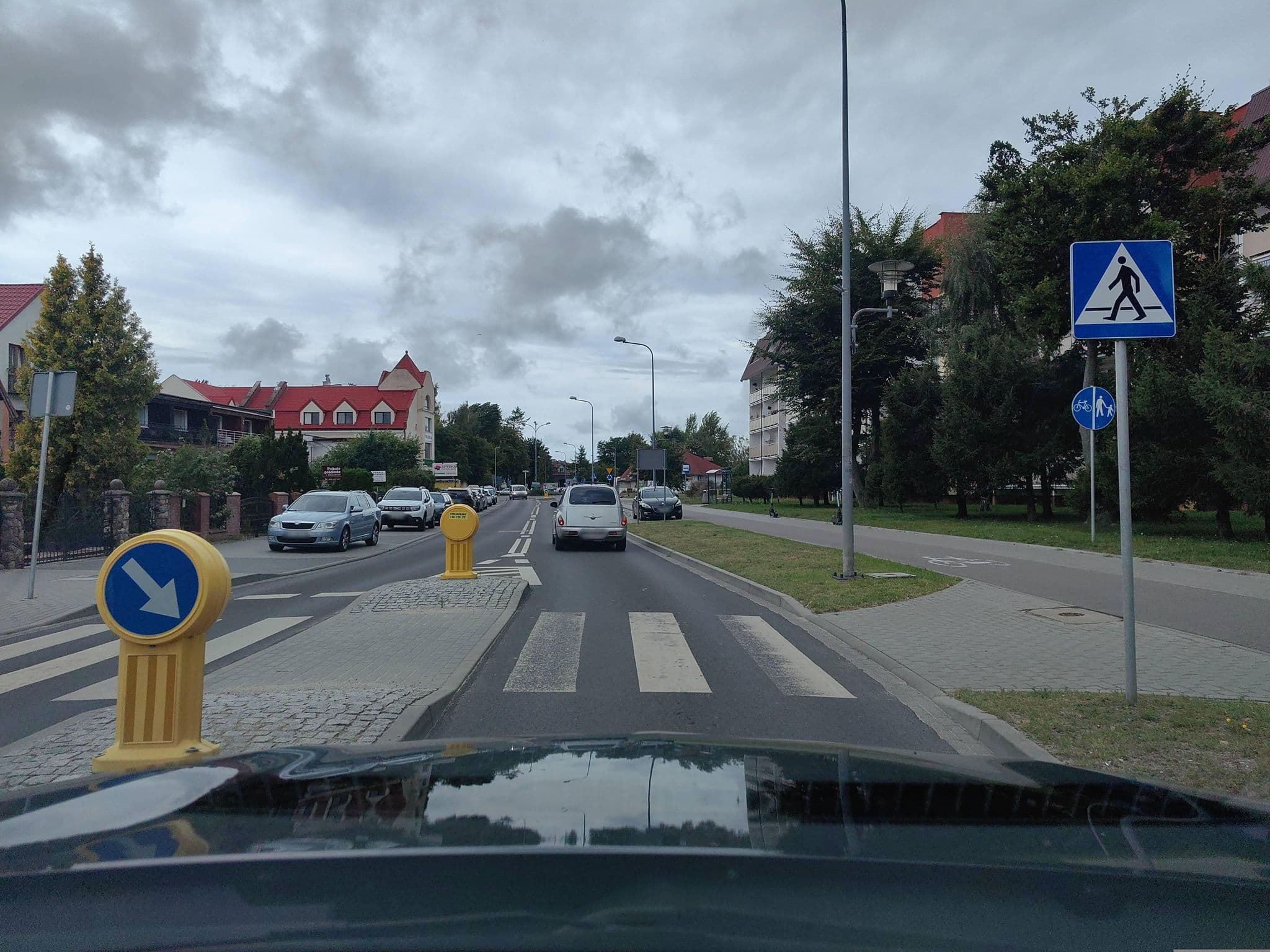 Street view near Wynajem Pokoi Helena Bartosińska, Ustka — © kietlak (CC BY-SA · Mapillary)
