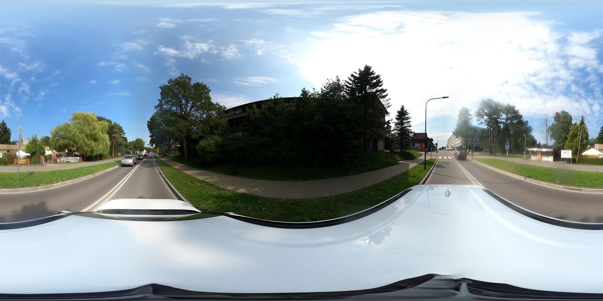Street view near Pensjonat Faro, Darłowo — © masterofnoroad (CC BY-SA · Mapillary)