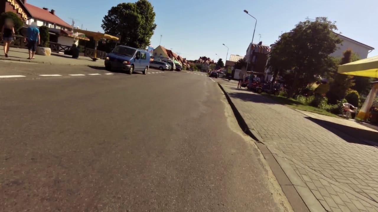 Street view near Jędruś. Pokoje gościnne, Mielno — © masterofnoroad (CC BY-SA · Mapillary)