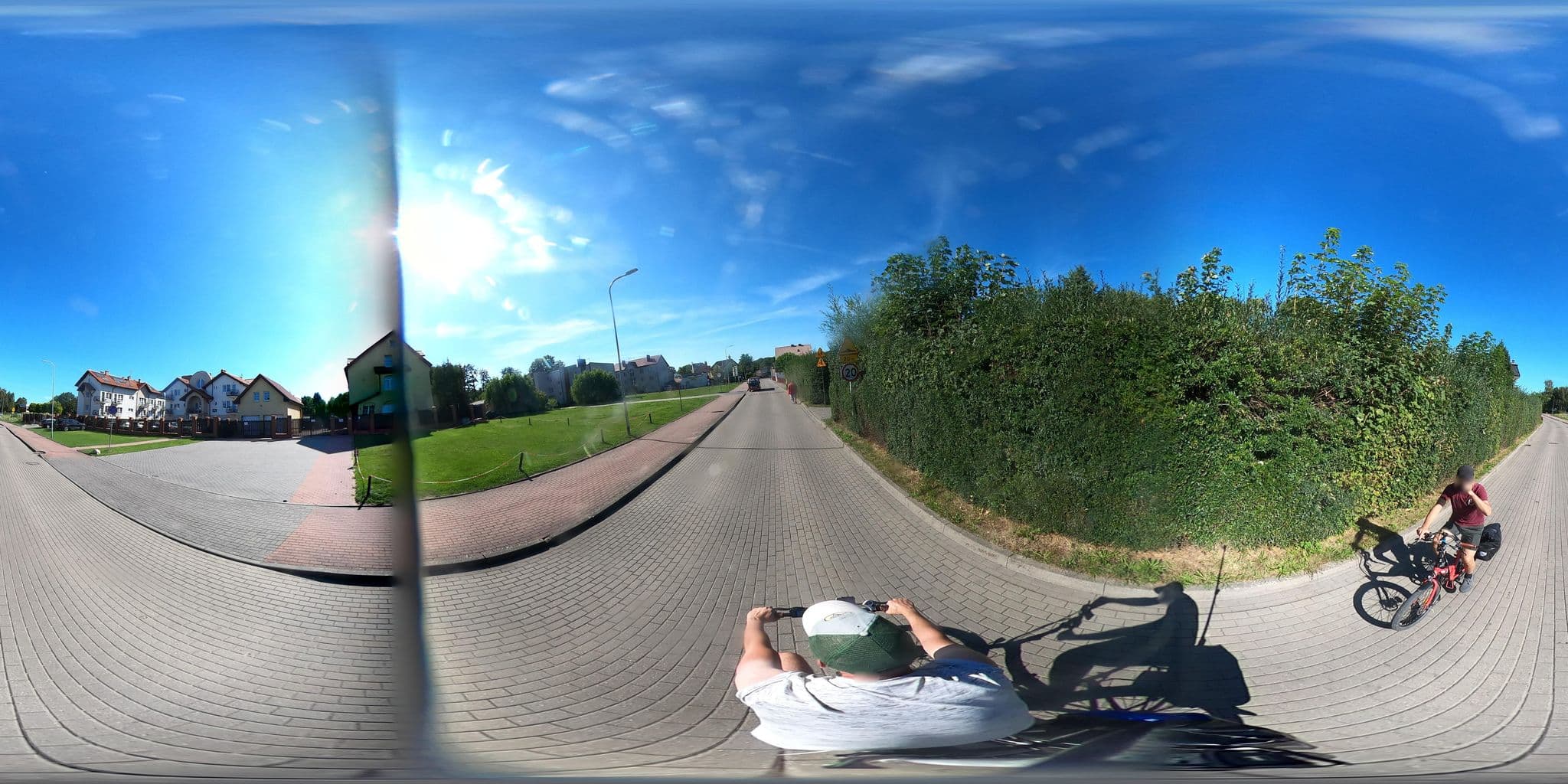 Street view near Villa Dora, Mielno — © Ameba (CC BY-SA · Mapillary)