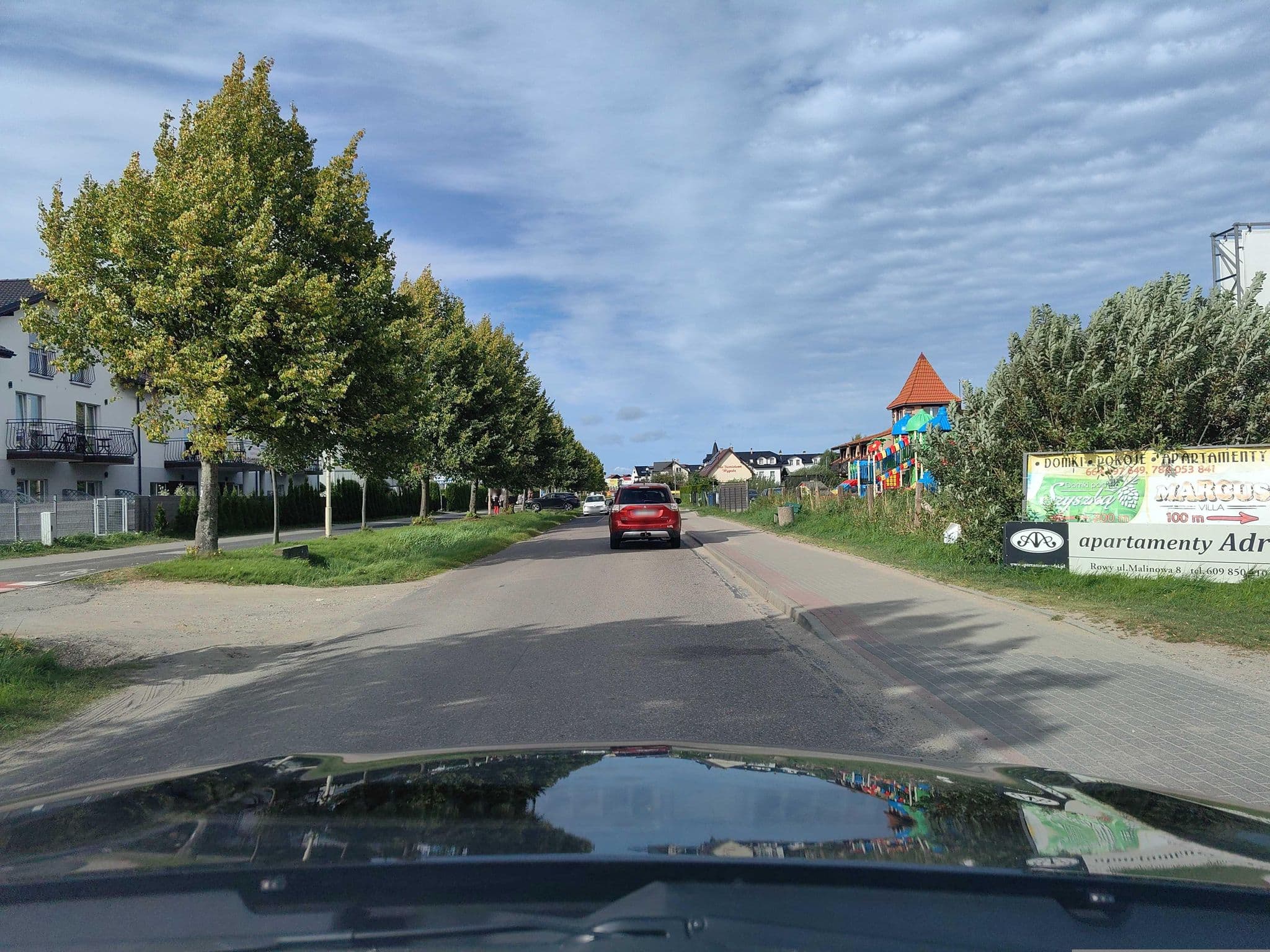 Street view near Marina. Pensjonat, Ustka — © kietlak (CC BY-SA · Mapillary)